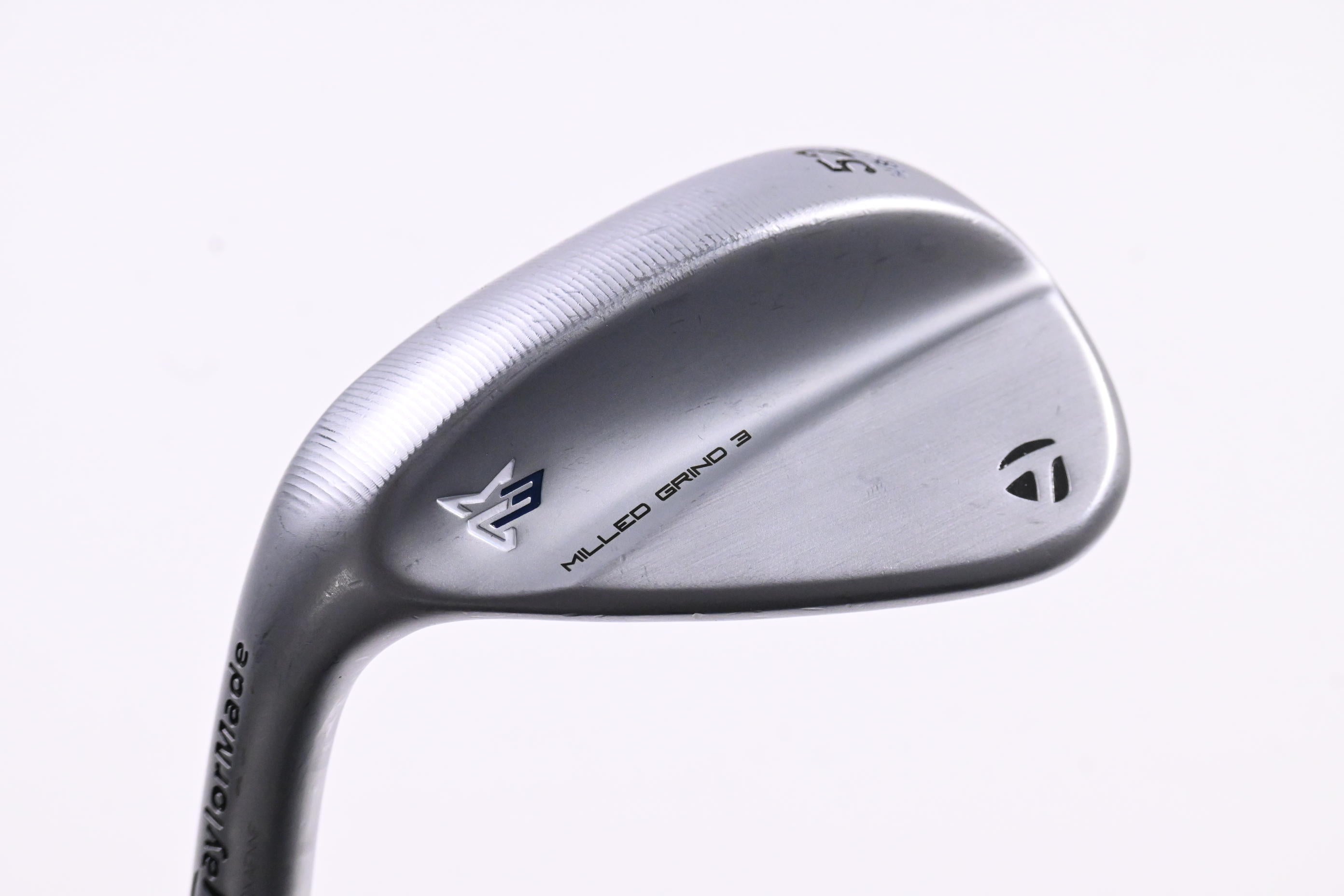 Left Hand Taylormade Milled Grind 3 Gap Wedge / 52 Degree / Stiff Flex Shaft
