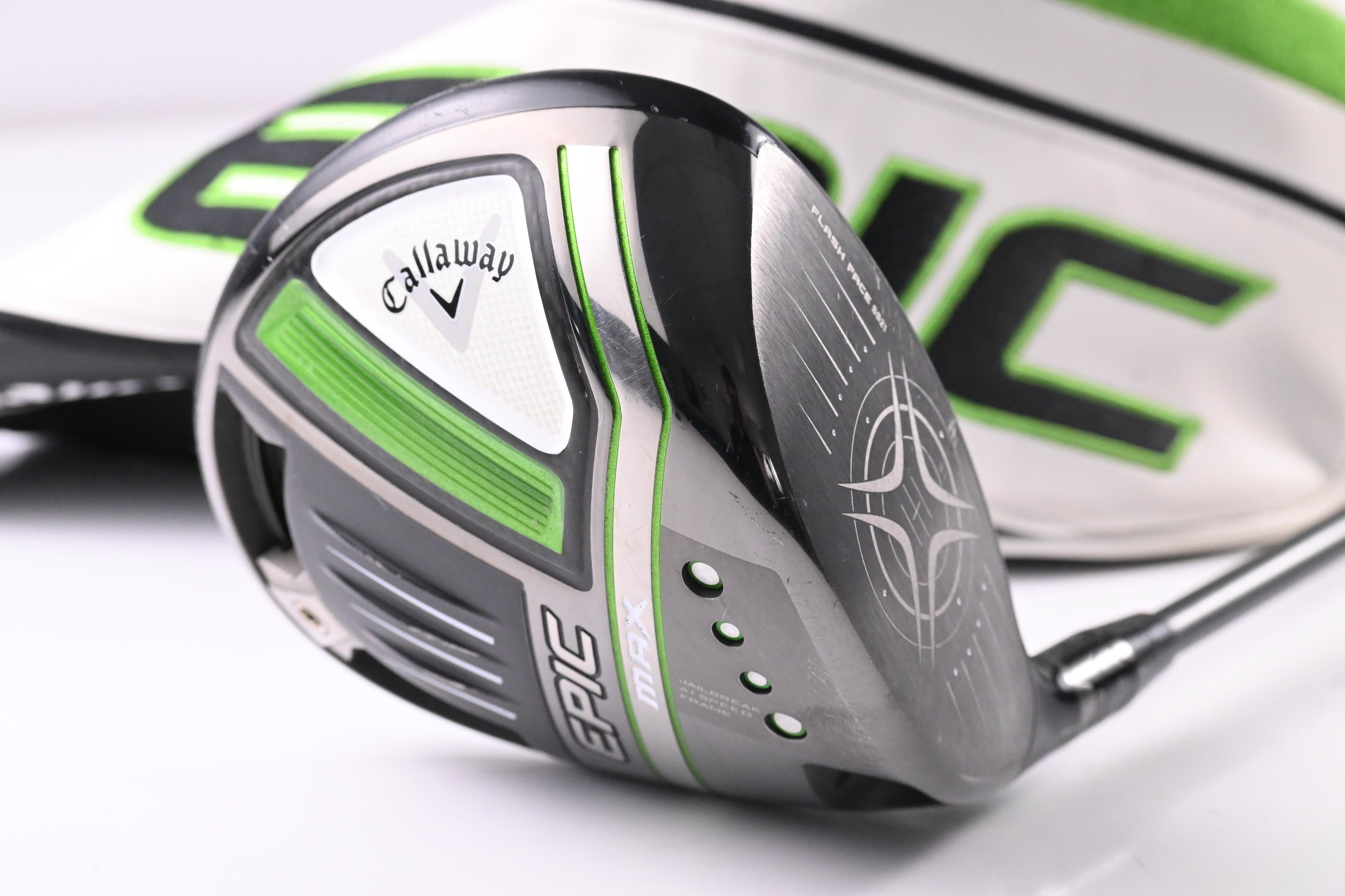 Callaway Epic Max Driver / 10.5 Degree / Regular Flex HZRDUS Smoke iM10 Green 50