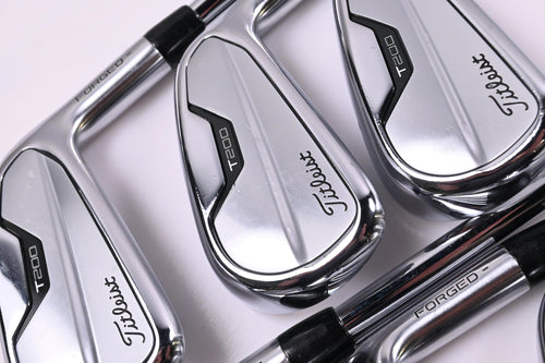 Titleist T200 2021 Irons / 5-PW / Regular Flex AMT Black R300 Shafts