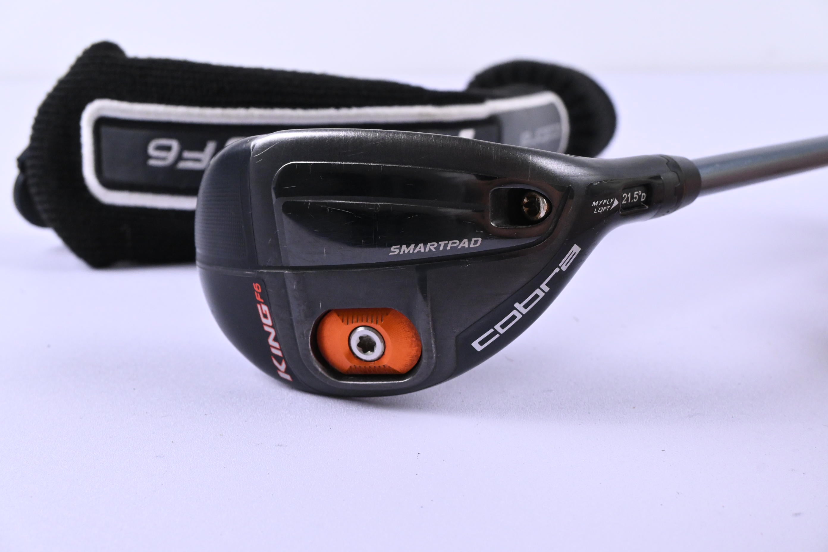 Cobra King F6 #3 Hybrid / 21.5 Degree / Stiff Flex Matrix OZIK HQ4 Red Tie 74