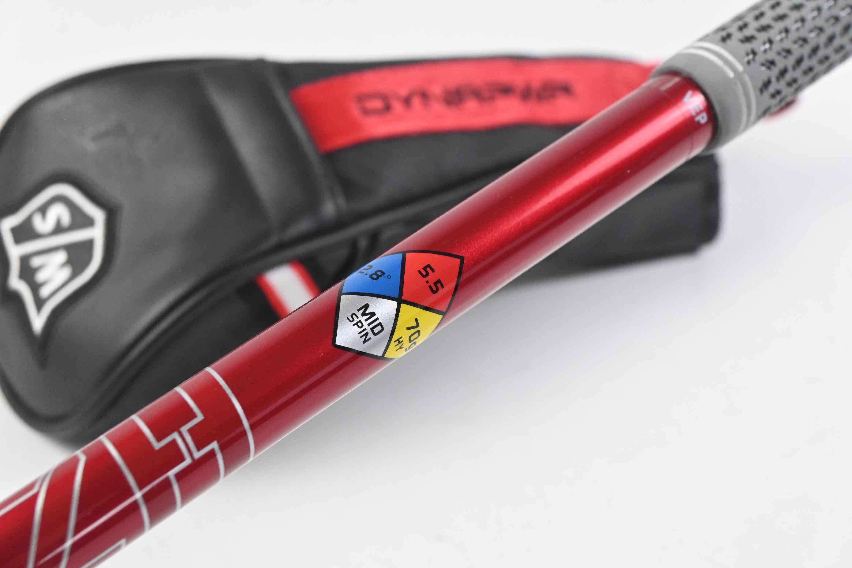 Wilson DYNAPower 2022 #4 Hybrid / 22 Degree / Regular Flex HZRDUS Smoke Red RDX