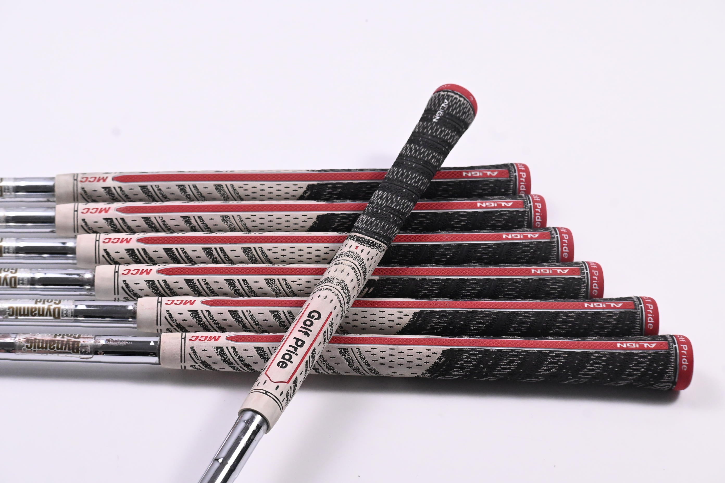Taylormade P7MC 2023 Irons / 4-PW / Stiff Flex Dynamic Gold 120 S300 Shafts