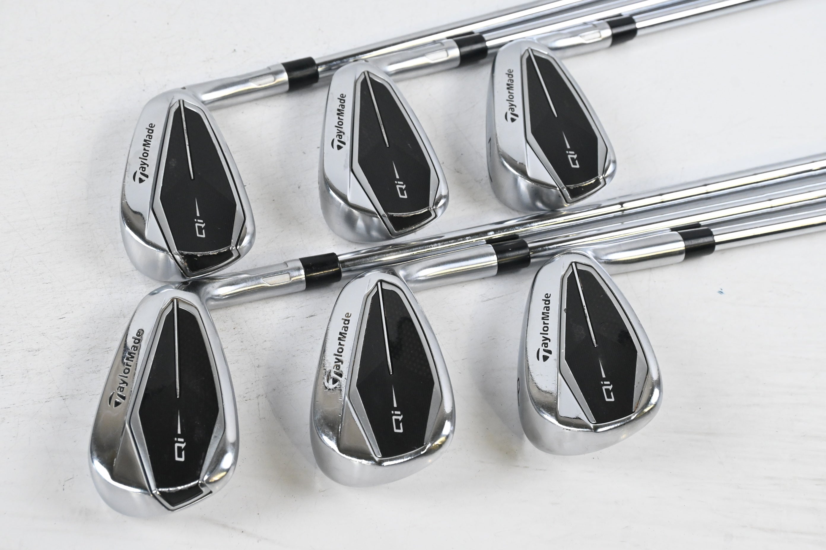 Taylormade Qi Irons / 5-PW / Stiff Flex KBS Tour Shafts