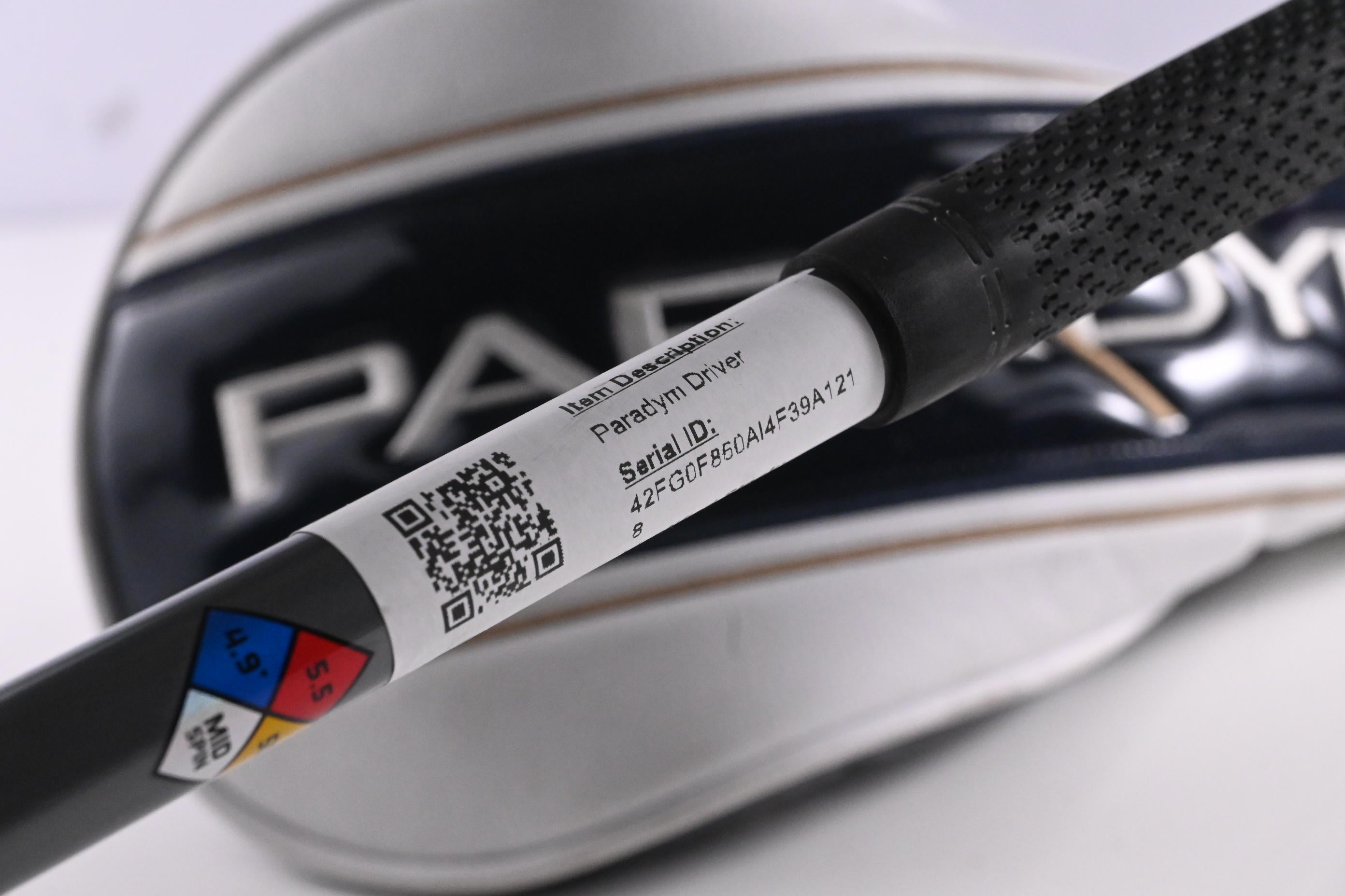 Callaway Paradym Driver / 10.5 Degree / Regular Flex HZRDUS Gen4 Silver 50
