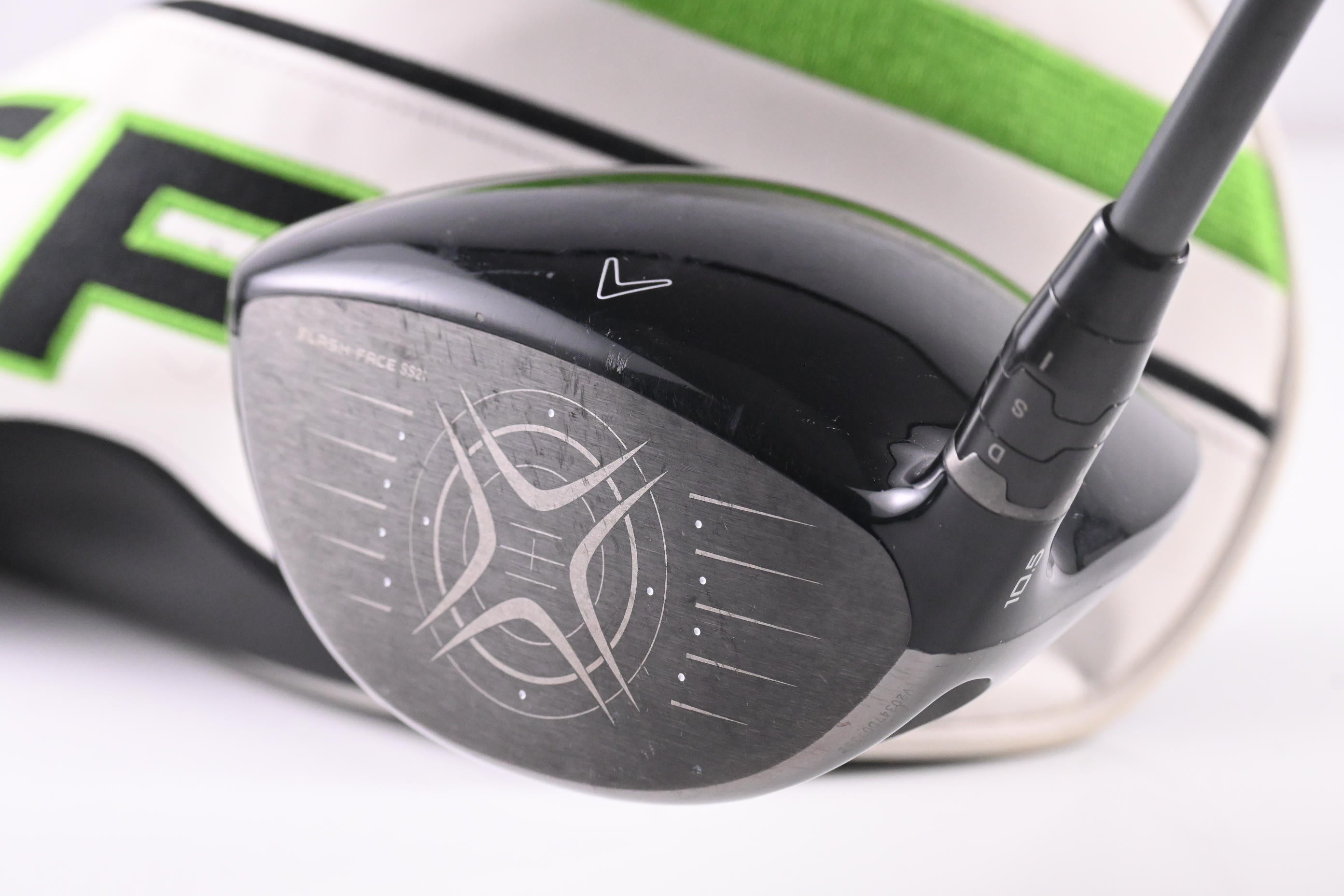 Callaway Epic Max Driver / 10.5 Degree / Regular Flex HZRDUS Smoke iM10 Green 50