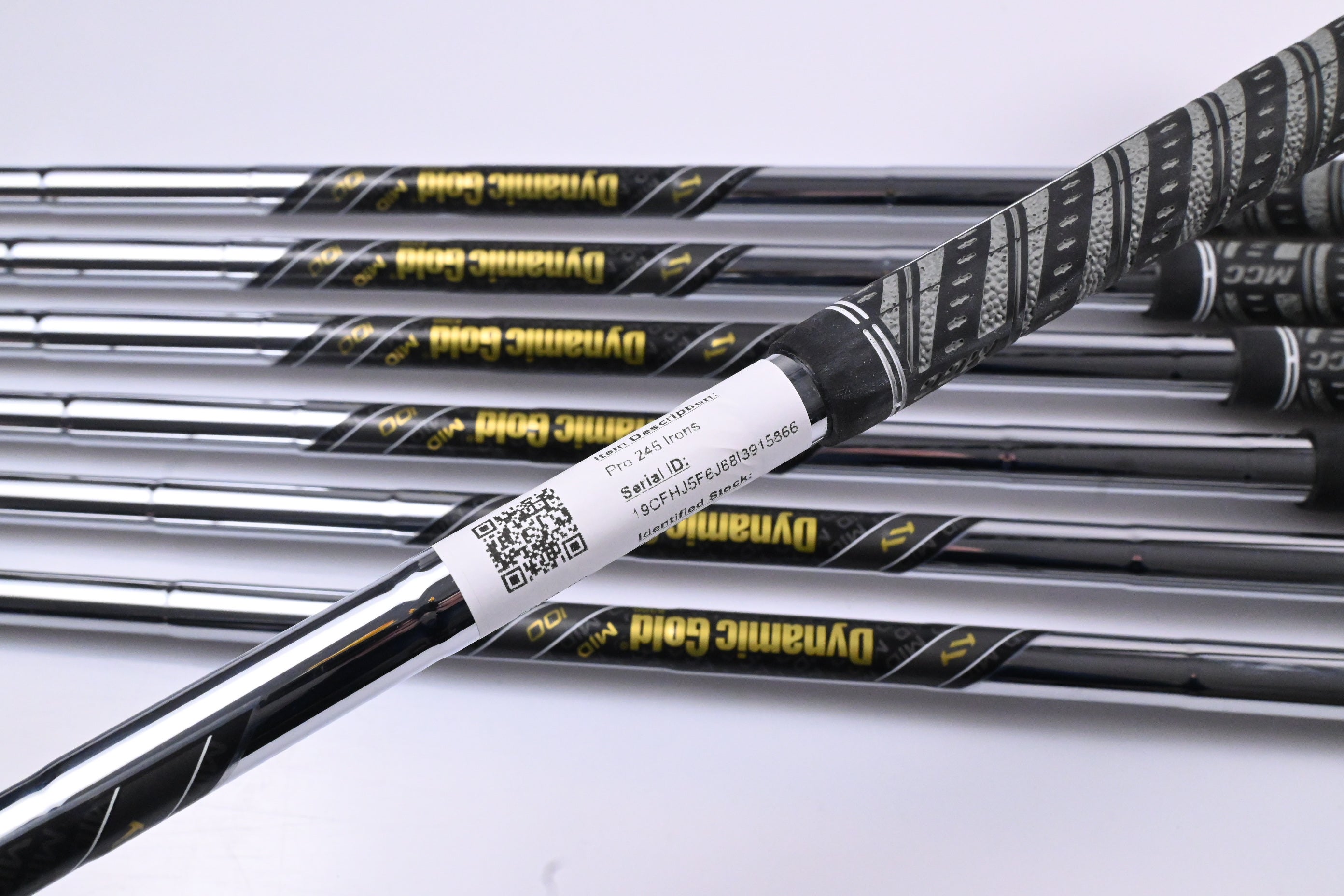 Mizuno Pro 245 Irons / 4-PW / Regular Flex Dynamic Gold Mid 100 R300 Shafts