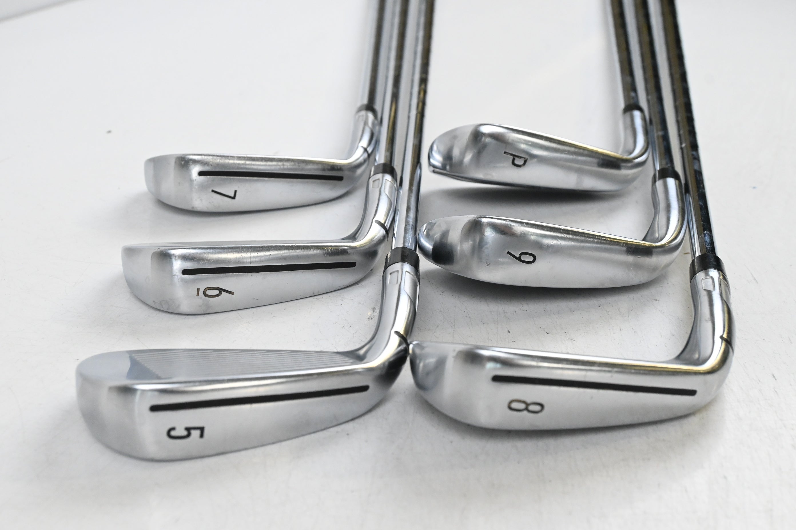 Taylormade Qi Irons / 5-PW / Stiff Flex KBS Tour Shafts