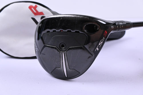 Titleist TSR3 #3 Wood / 15 Degree / Regular Flex Tensei AV Blue 65 Shaft