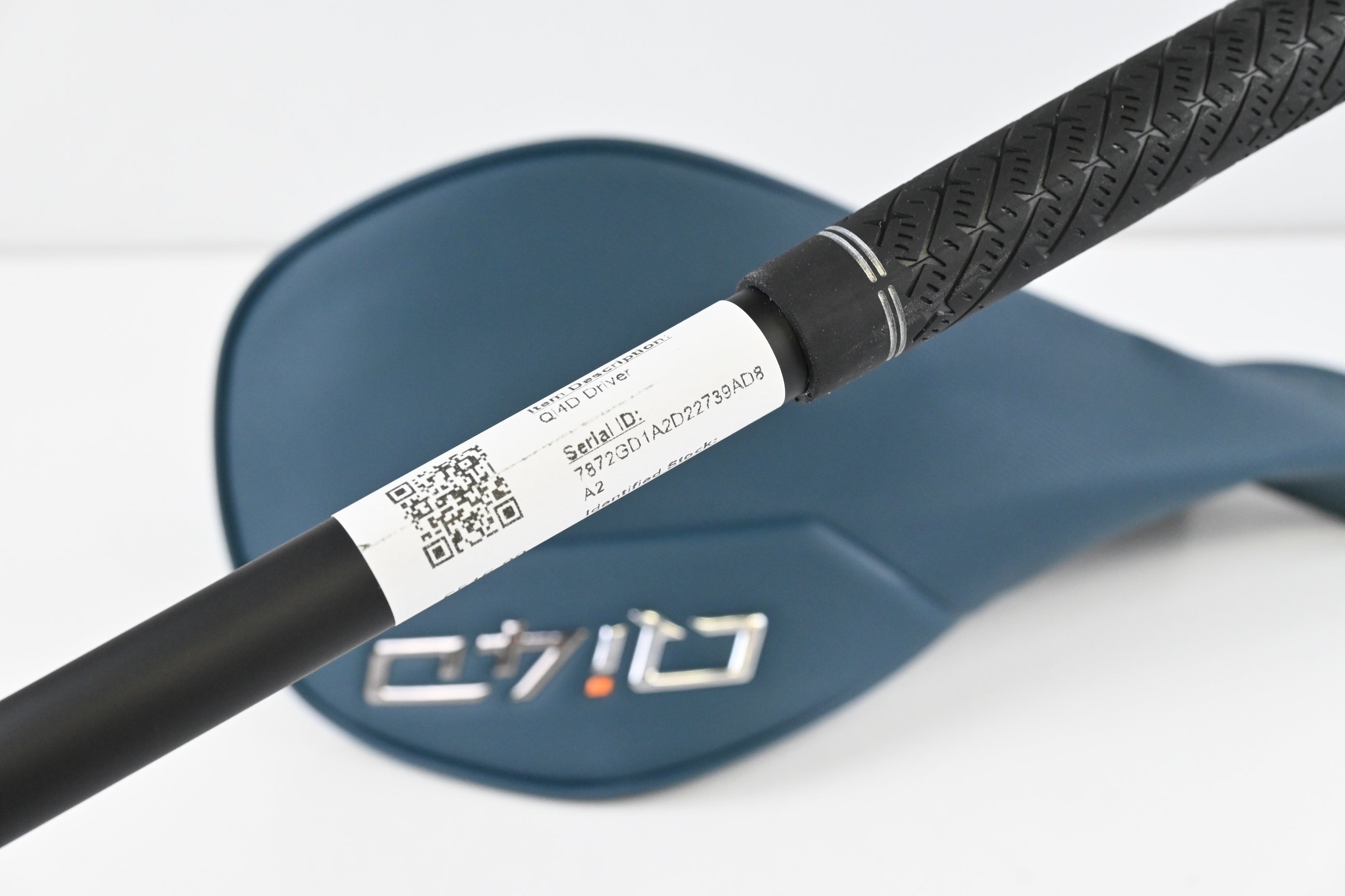Taylormade Qi4D Driver / 10.5 Degree / Regular Flex Reax Blue 50 Shaft