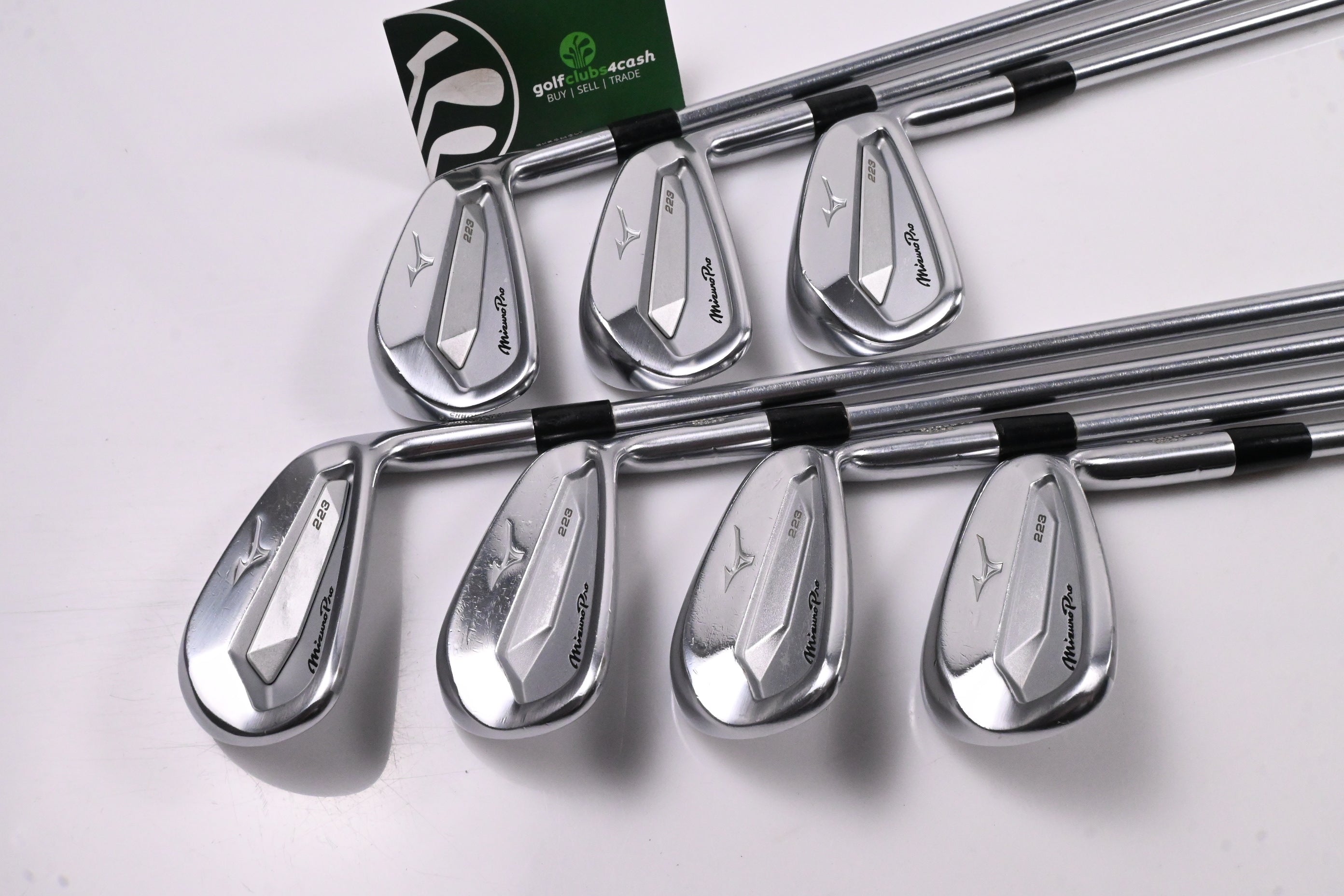 Mizuno Pro 223 Irons / 4-PW / Stiff Flex Project X IO 110 Shafts