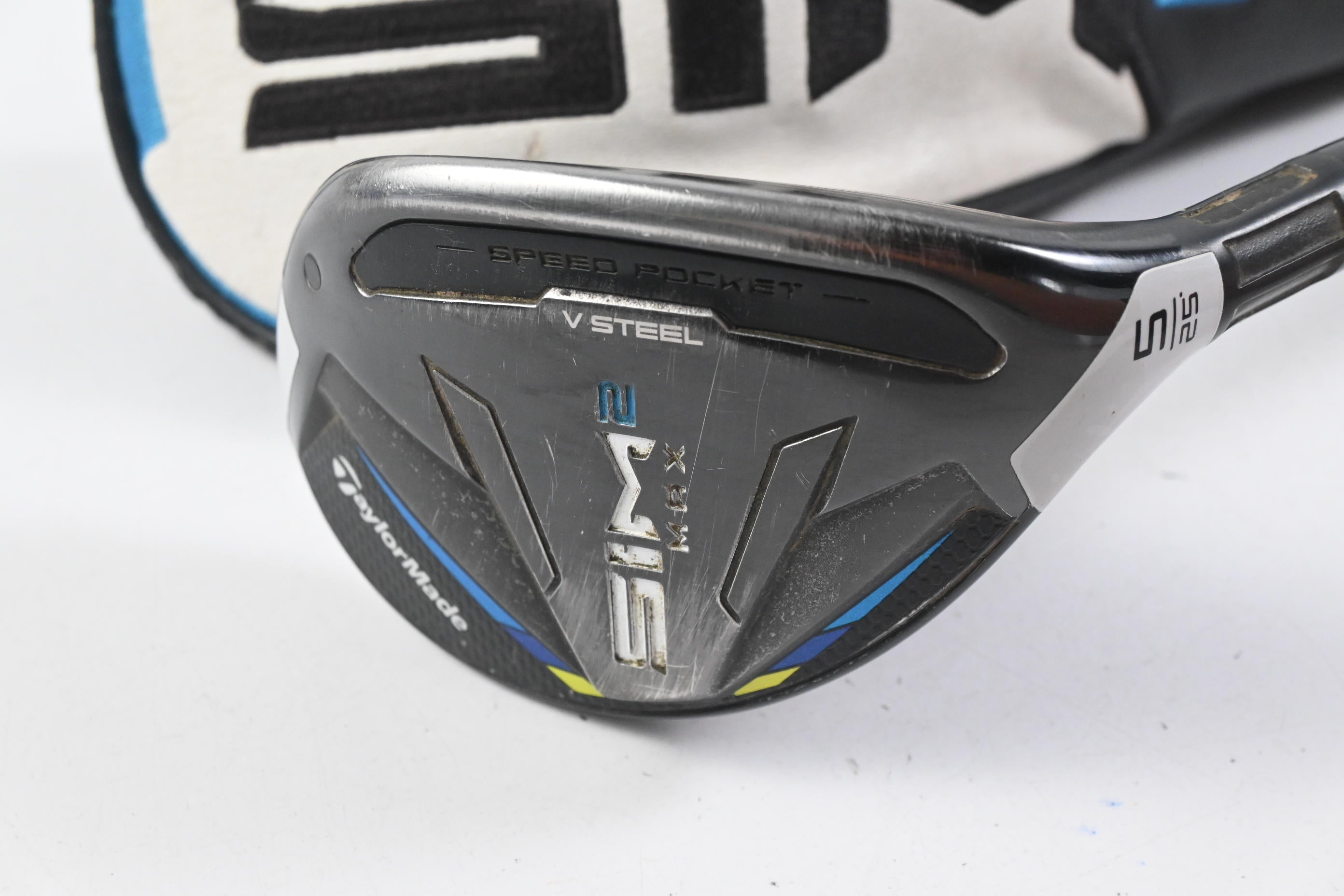 Taylormade SIM2 Max #5 Hybrid / 25 Degree / Regular Flex Ventus Blue 6 Shaft