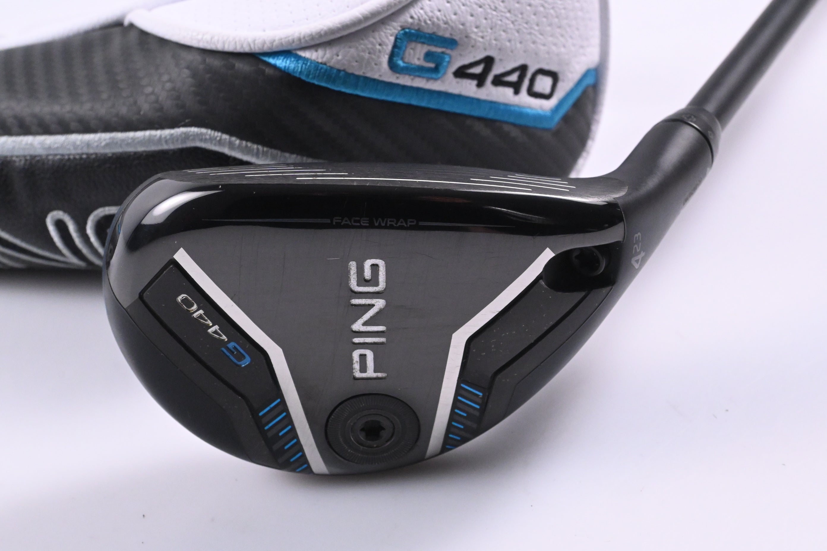 Ping G440 #4 Hybrid / 23 Degree / Regular Flex Ping Alta CB Blue 70 Shaft