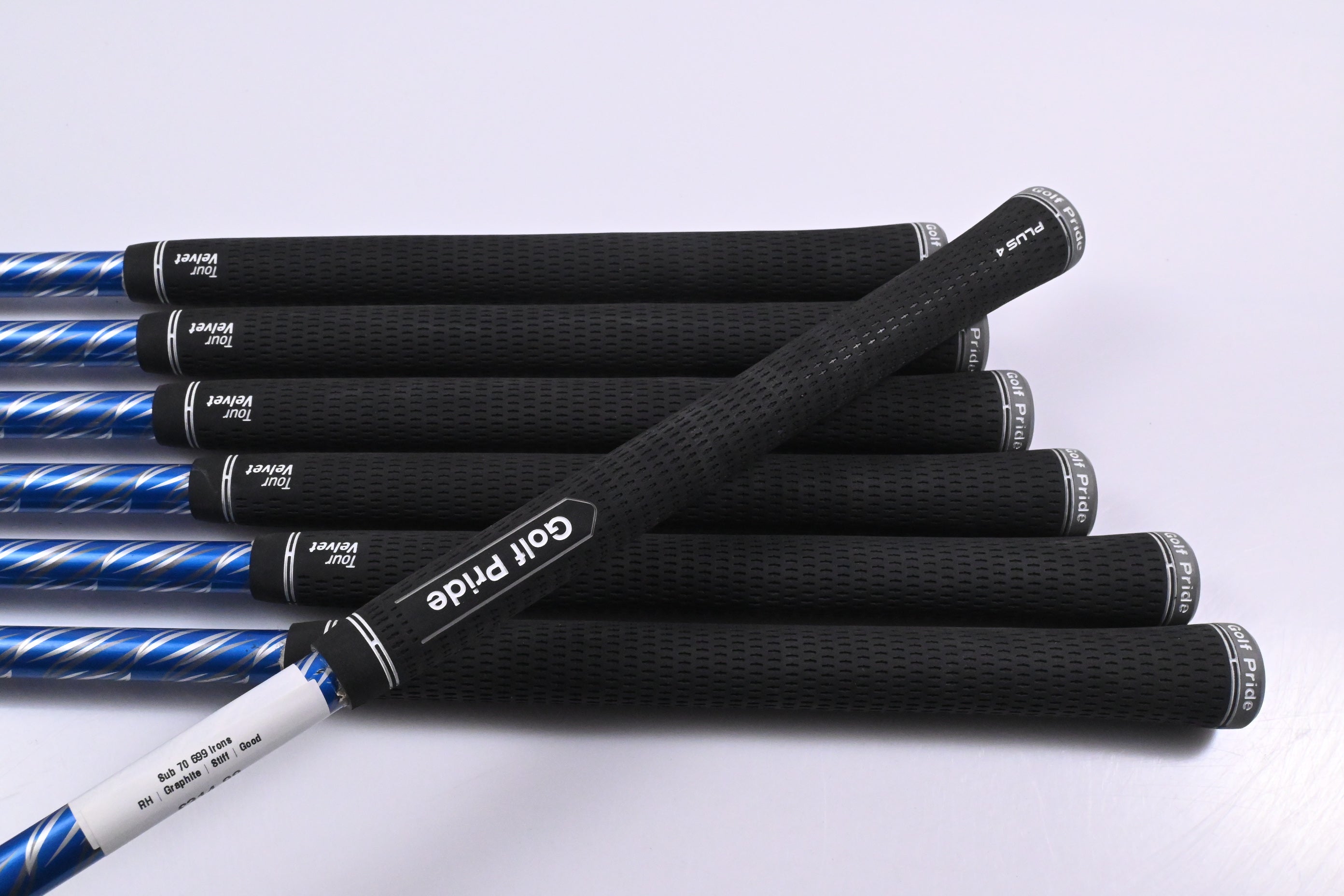 Sub 70 699 Irons / 4-PW / Stiff Flex Grafalloy Prolaunch Blue Shafts