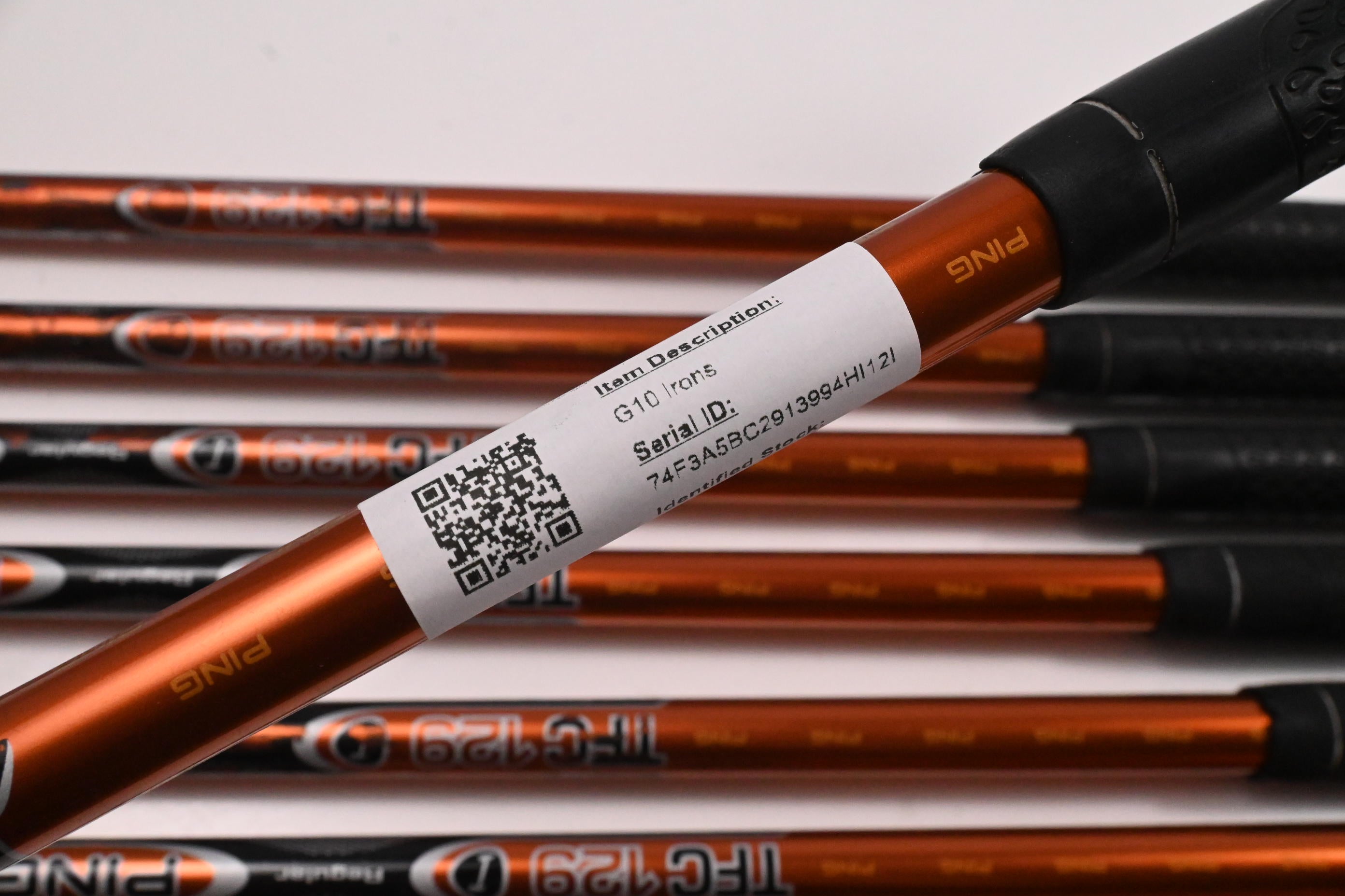 Ping G10 Irons / 4-PW+SW / Blue Dot / Regular Flex Ping TFC 129 I Shafts