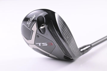 Titleist TS3 #3 Wood / 15 Degree / Stiff Flex HZRDUS Smoke Black 70 Shaft