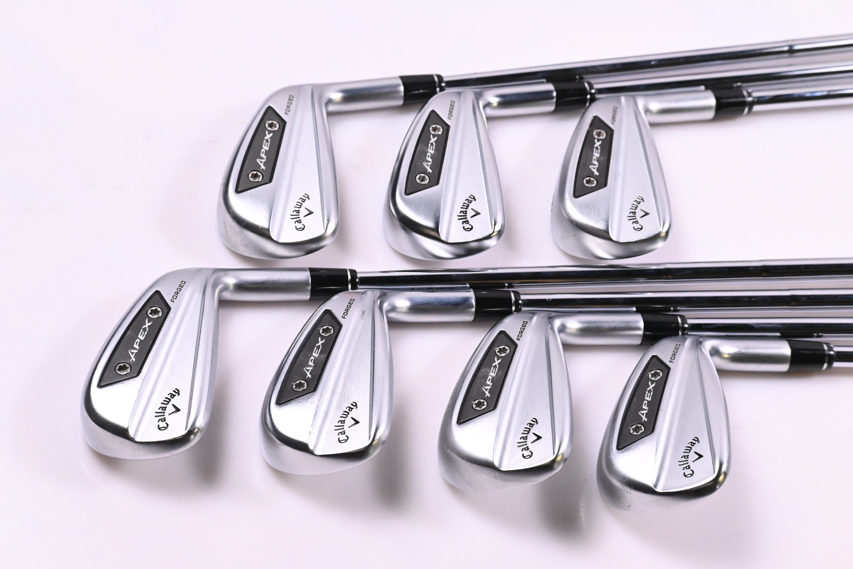 Callaway Apex Ai200 Irons / 4-PW / X-Flex Dynamic Gold X100 Tour Issue Shafts