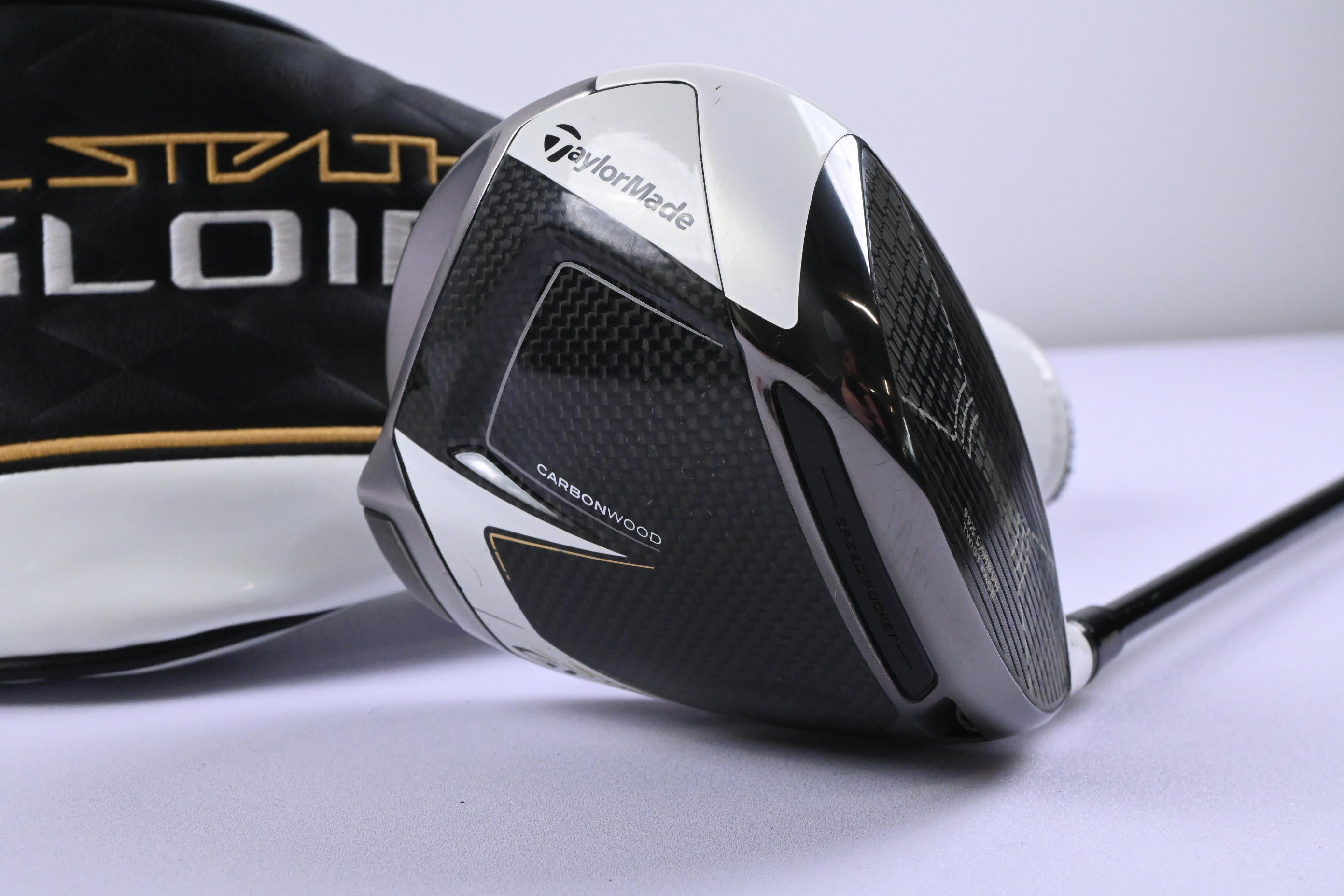 Taylormade Stealth Gloire+ Driver / 9.5 Degree / Stiff Flex HZRDUS Smoke Blue