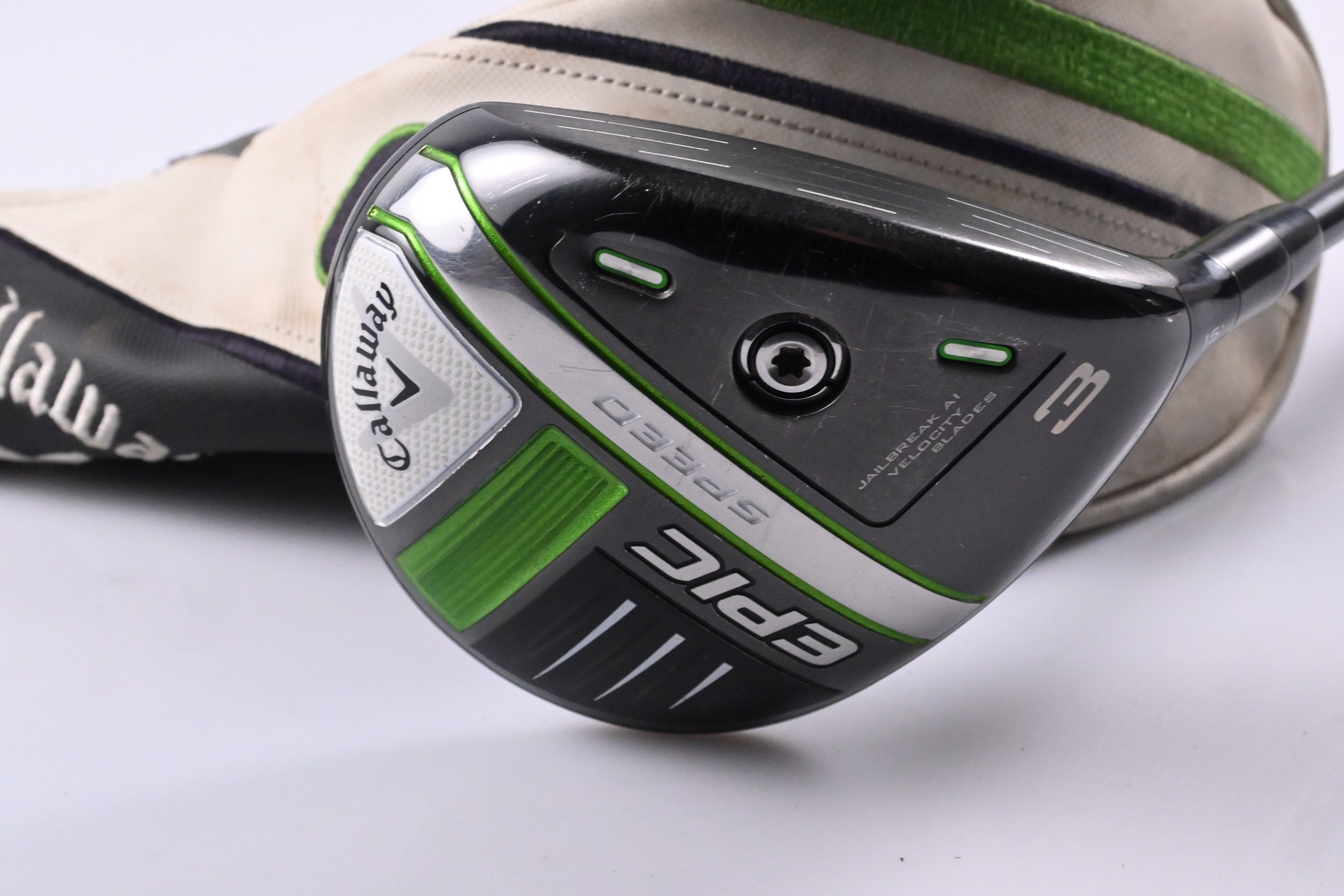 Callaway Epic Speed #3 Wood / 15 Degree / Stiff Flex EvenFlow Riptide 60 Shaft