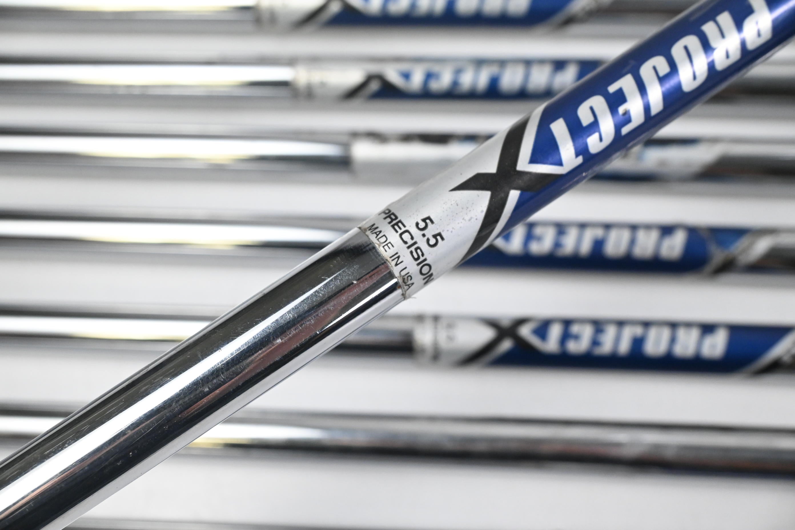 Ping Anser Forged 2011 Irons / 3-PW / Blue Dot / Regular Flex Project X Rifle
