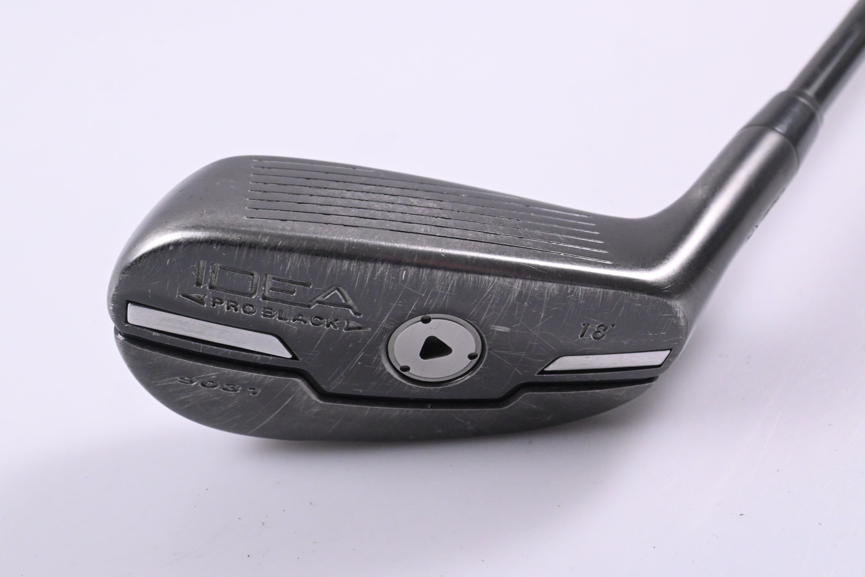 Adams Idea Pro Black #3 Hybrid / 18 Degree / Stiff Flex Aldila Voodoo SNV8 Shaft