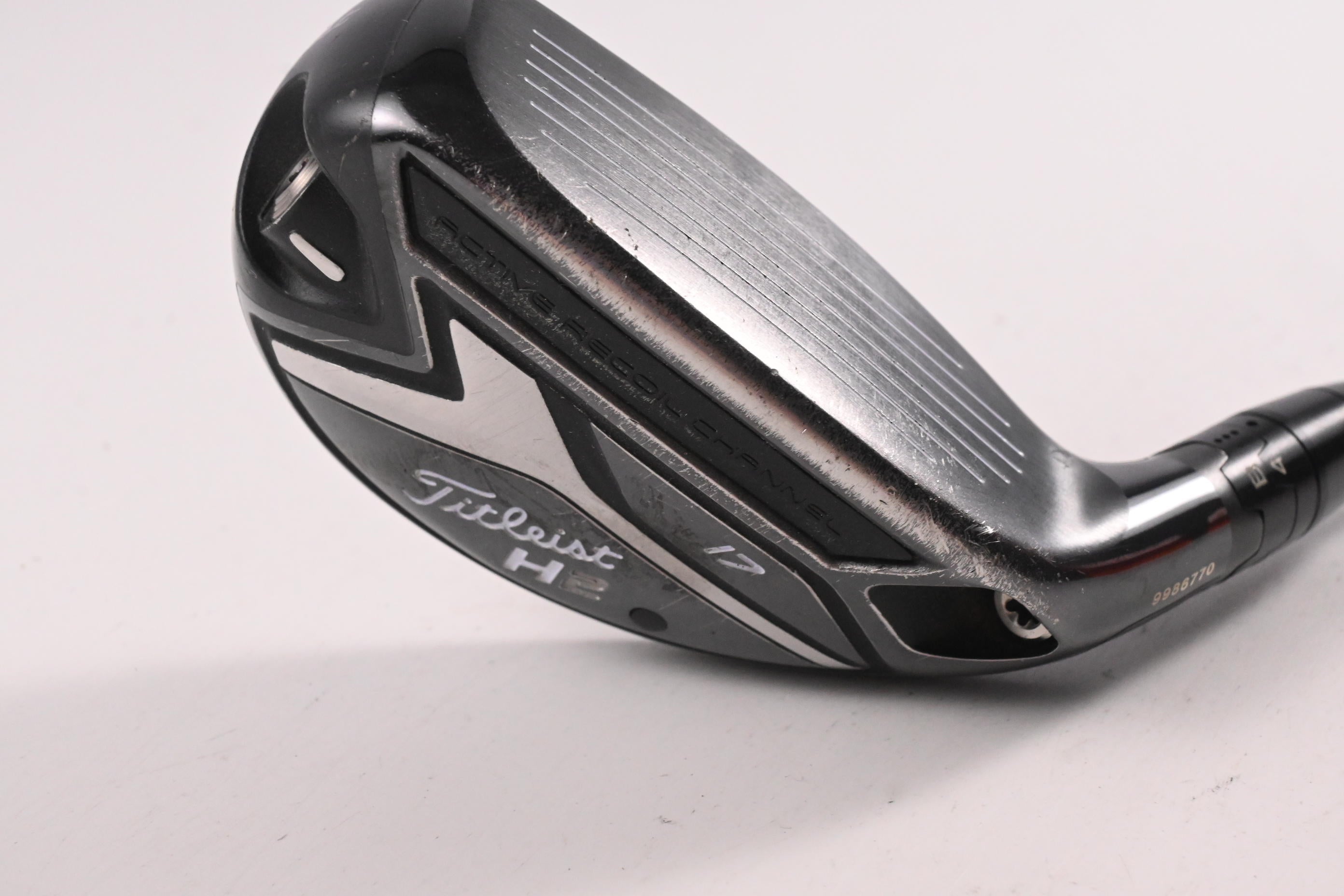 Titleist 818 H2 #2 Hybrid / 17 Degree / Stiff Flex HZRDUS RDX Smoke Black 80