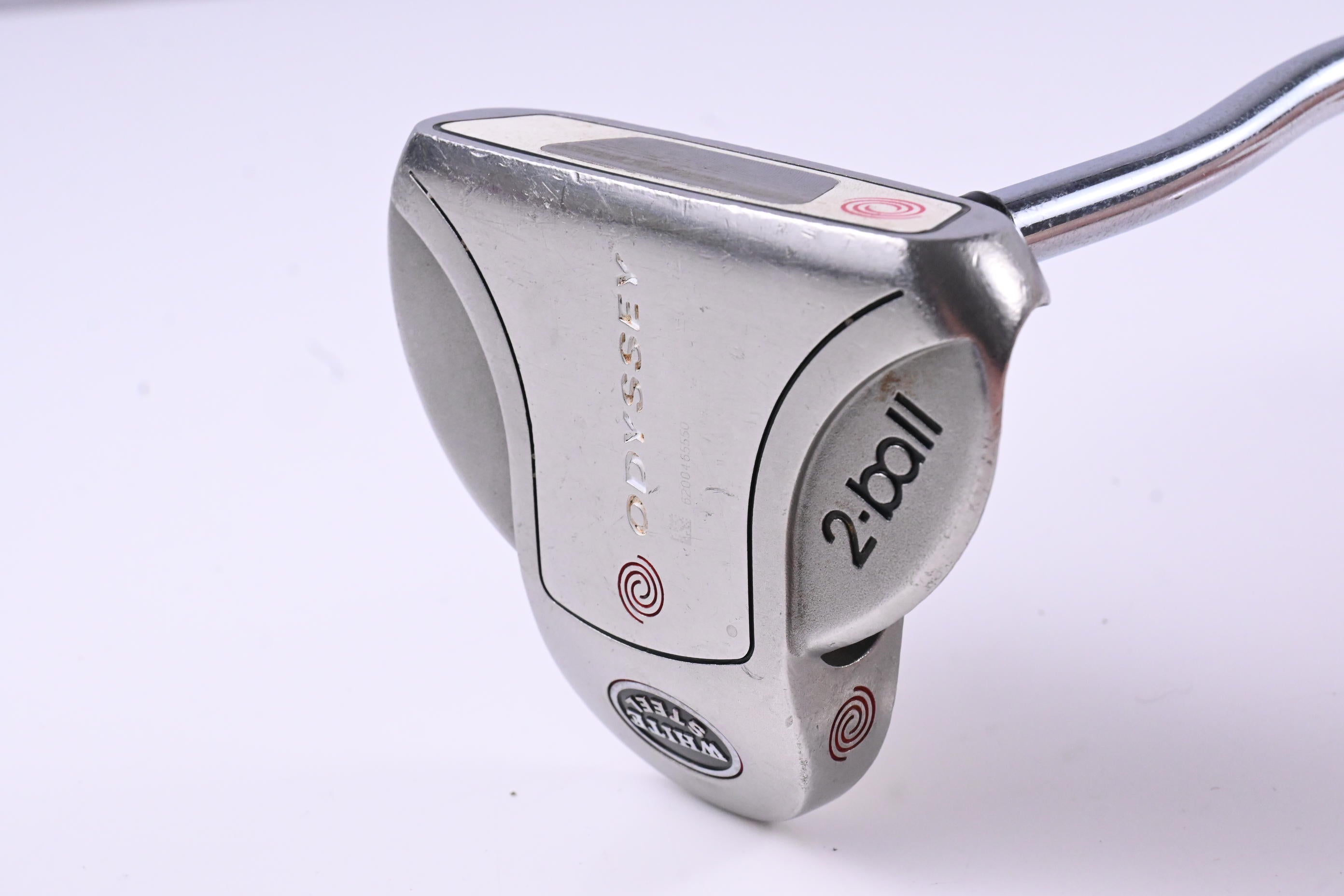 Odyssey White Steel 2-Ball Putter / 35 Inch