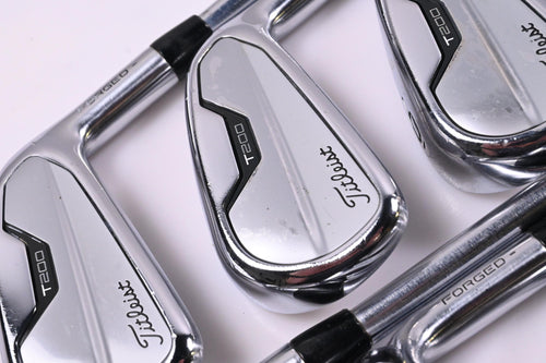 Titleist T200 2021 Irons / 4-PW+48° / Regular Flex Project X IO 105 Shafts