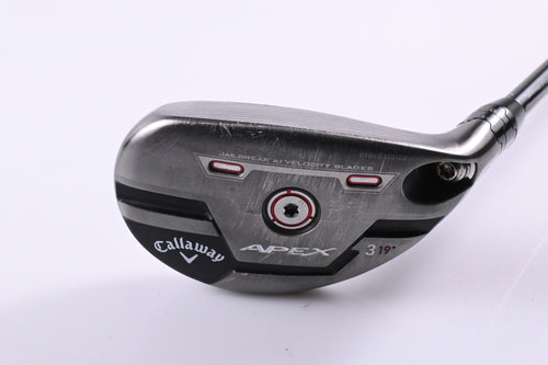 Callaway Apex 21 #3 Hybrid / 19 Degree / Stiff Flex UST Recoil Dart 75 Shaft
