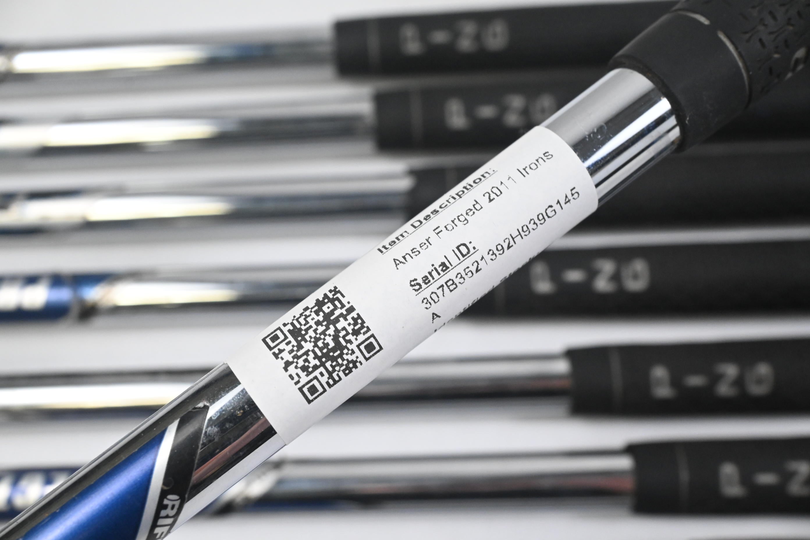 Ping Anser Forged 2011 Irons / 3-PW / Blue Dot / Regular Flex Project X Rifle