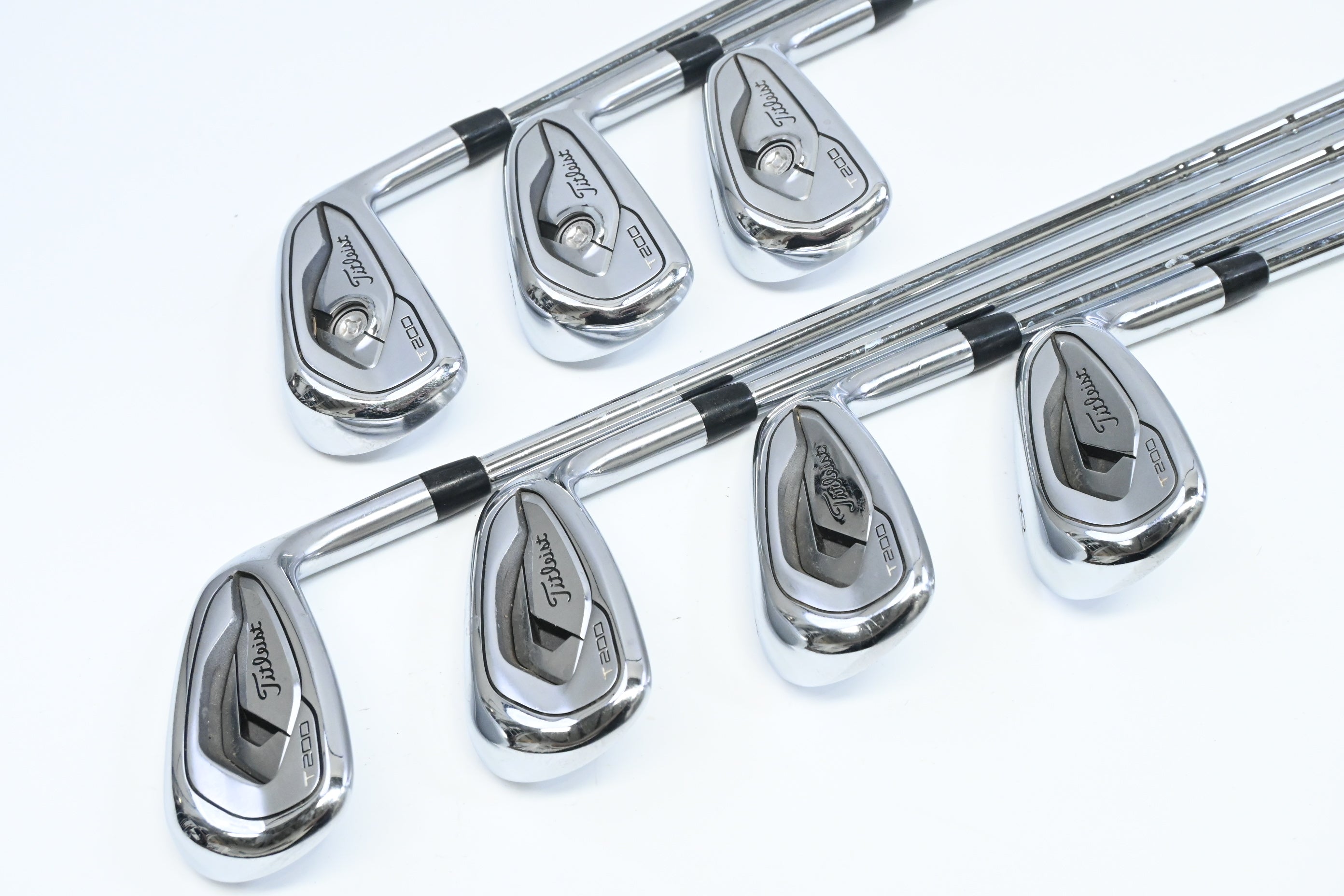 Titleist T200 2019 Irons / 5-PW+48° / Stiff Flex AMT Black S300 Shaft
