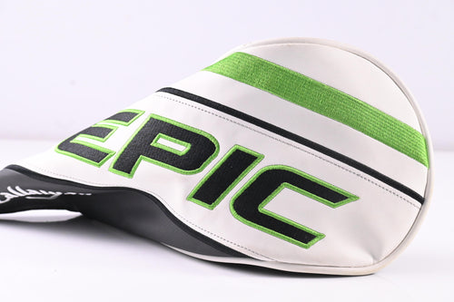 Callaway Epic Max Driver / 10.5 Degree / Regular Flex HZRDUS Smoke iM10 Green 50