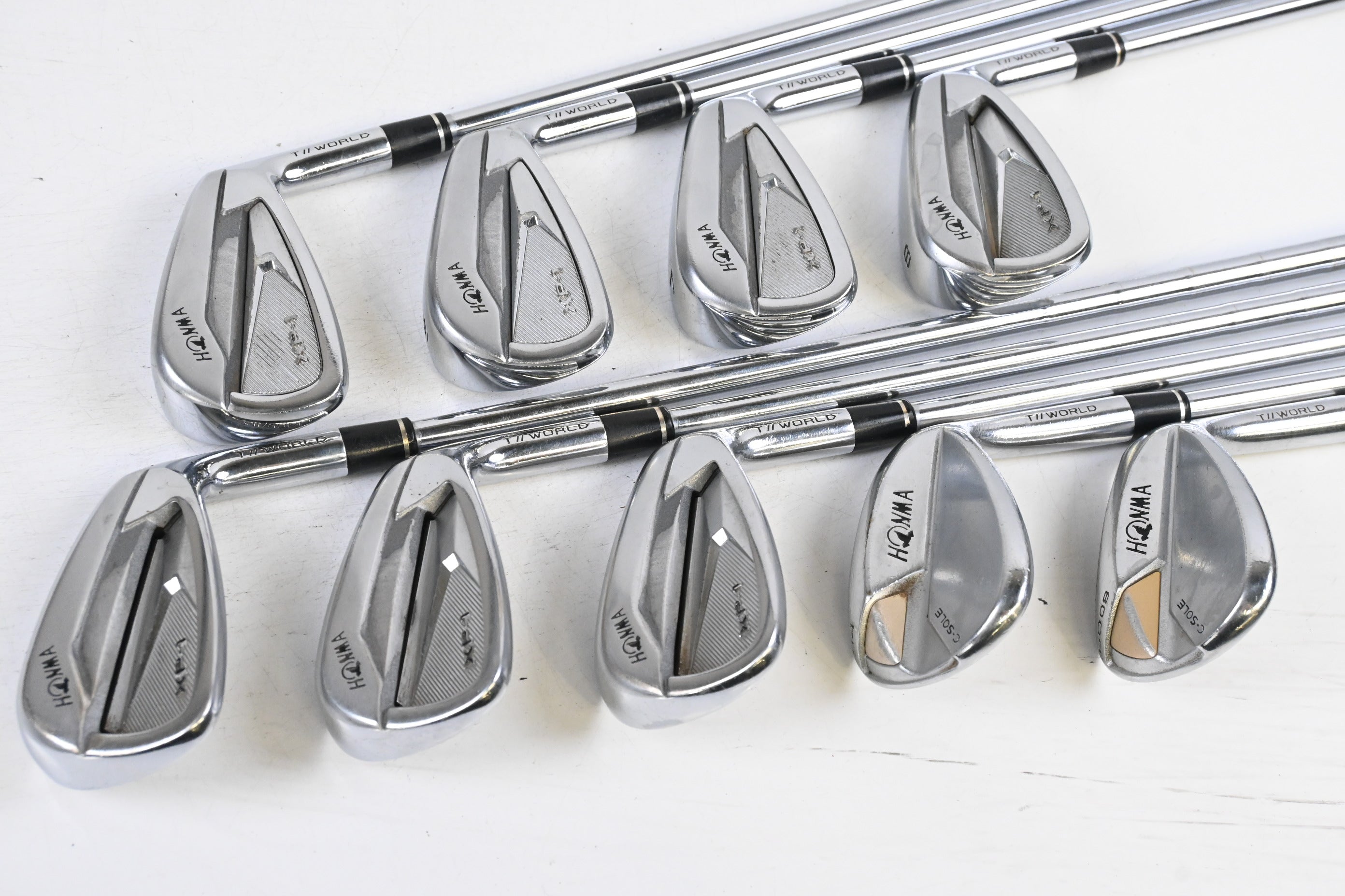 Honma TW XP-1 Irons / 5-PW+GW+SW+LW / Regular Flex N.S.Pro Shafts