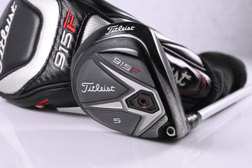 Titleist 915 F #5 Wood / 18 Degree / Regular Flex Aldila Rogue Black 80 Shaft