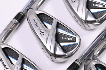Taylormade SIM Max Irons / 6-PW+SW / UniFlex Taylormade 85 Shafts