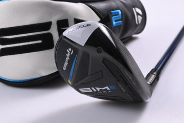 Taylormade SIM2 Max #4 Hybrid / 22 Degree / Regular Flex Ventus Blue 6 Shaft