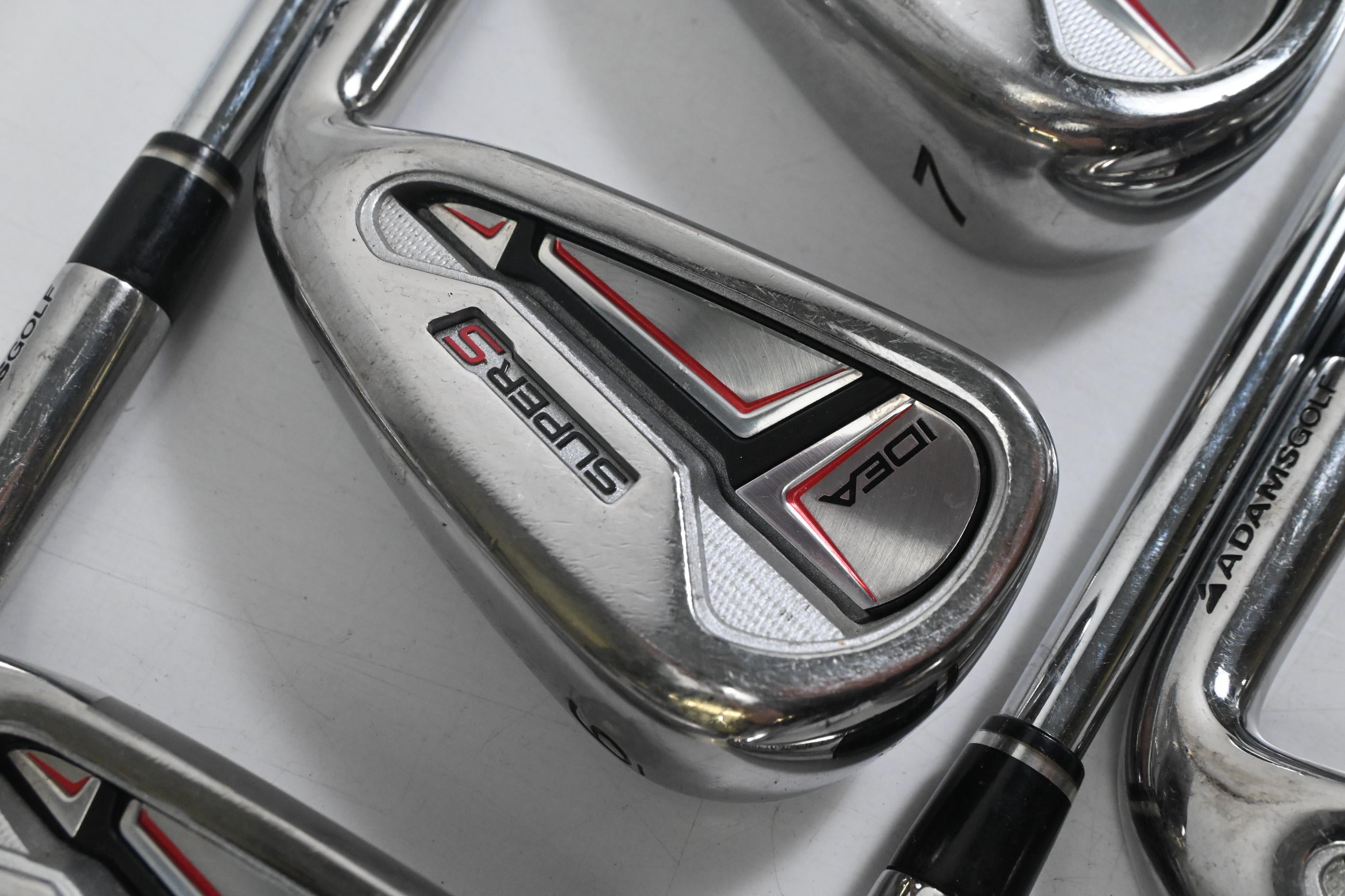Adams Idea Super S Irons / 5-PW / Stiff Flex KBS Tour 90 Shafts