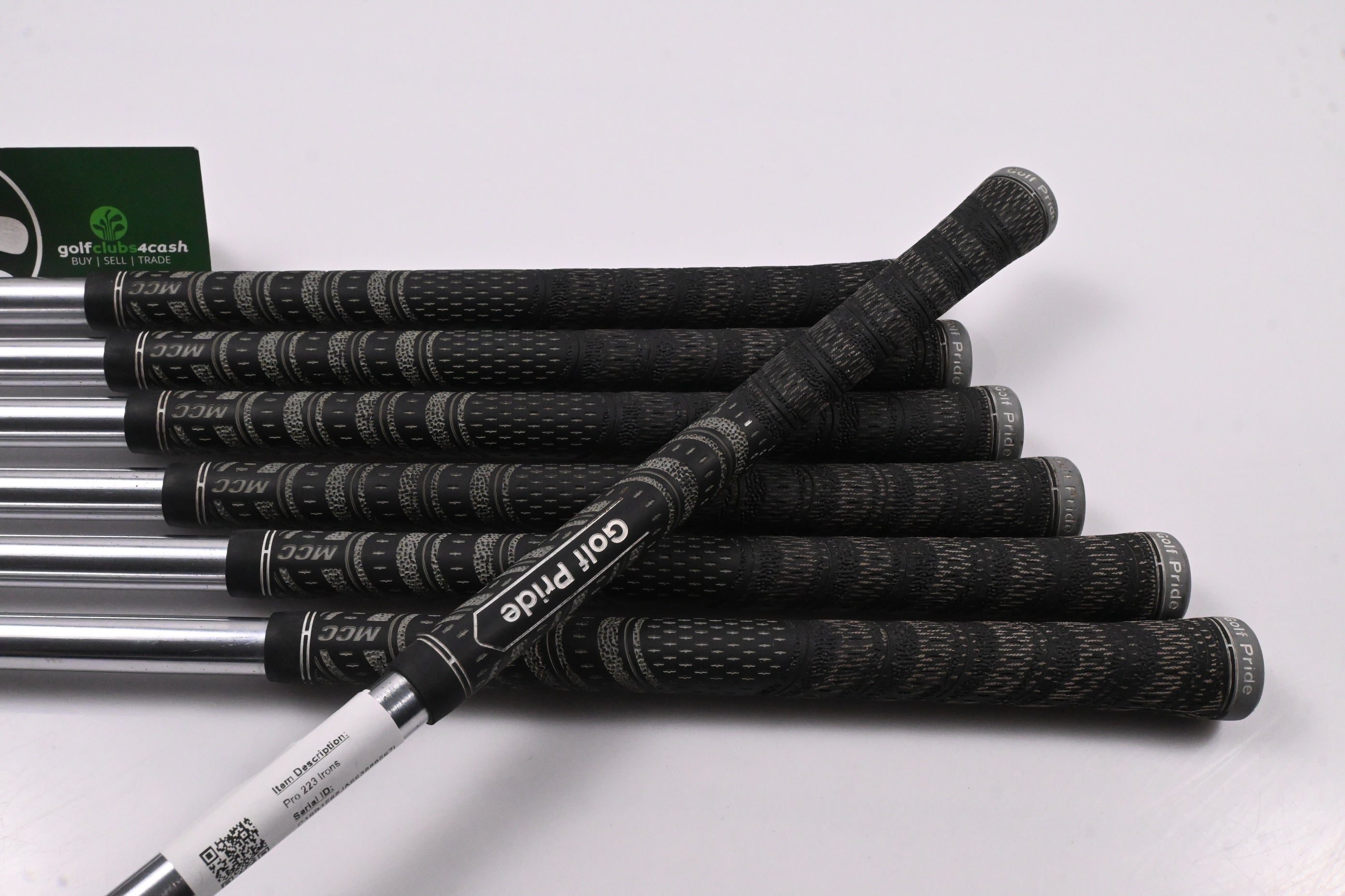 Mizuno Pro 223 Irons / 4-PW / Stiff Flex Project X IO 110 Shafts