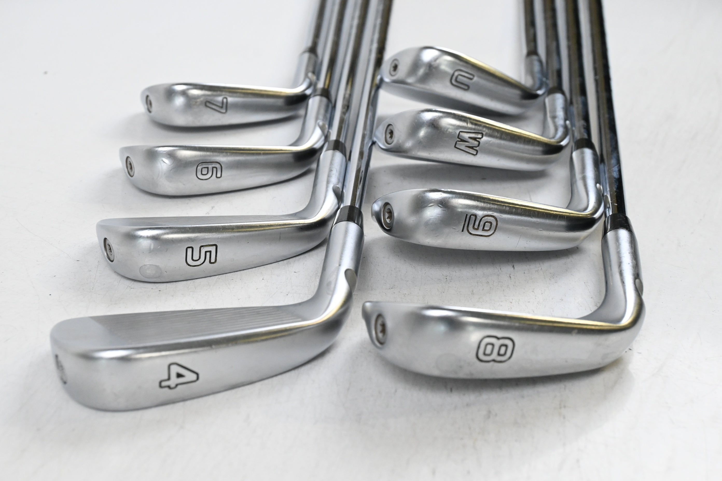 Ping i500 Irons / 4-PW+GW / Orange Dot / Stiff Flex Dynamic Gold 105 S300 Shafts