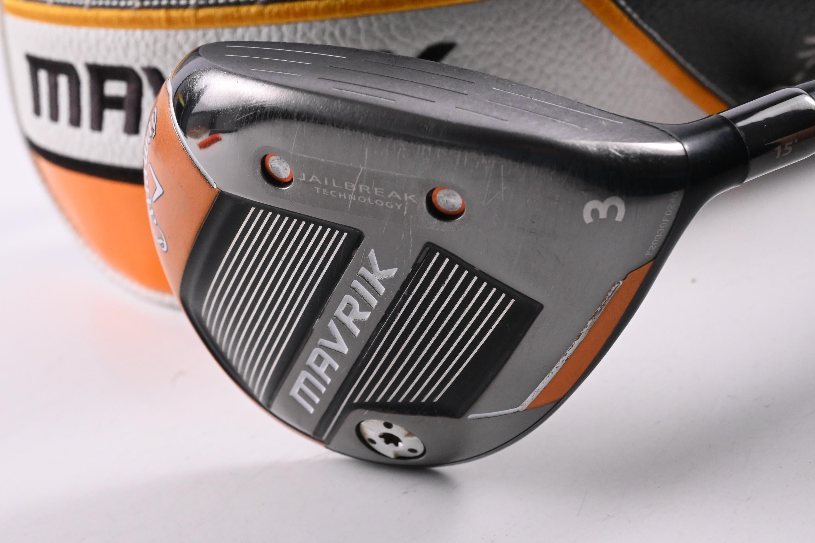 Callaway Mavrik #3 Wood / 15 Degree / Stiff Flex Evenflow Riptide 60 Shaft