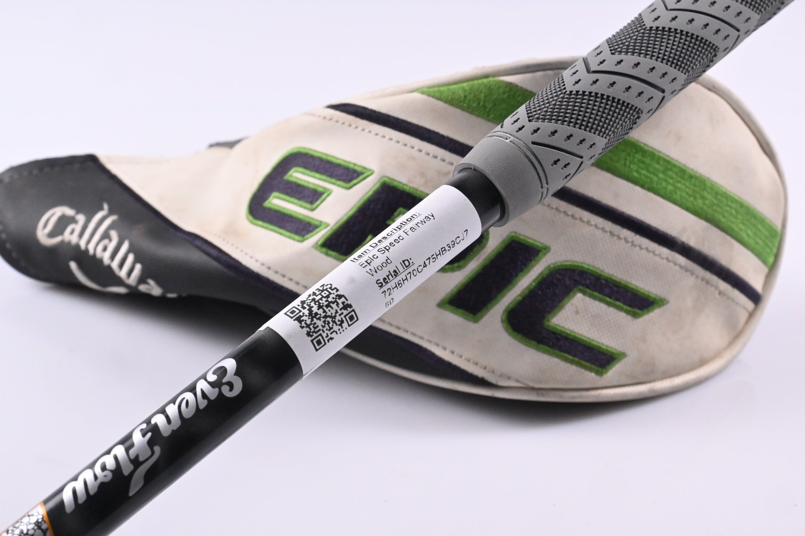 Callaway Epic Speed #3 Wood / 15 Degree / Stiff Flex EvenFlow Riptide 60 Shaft