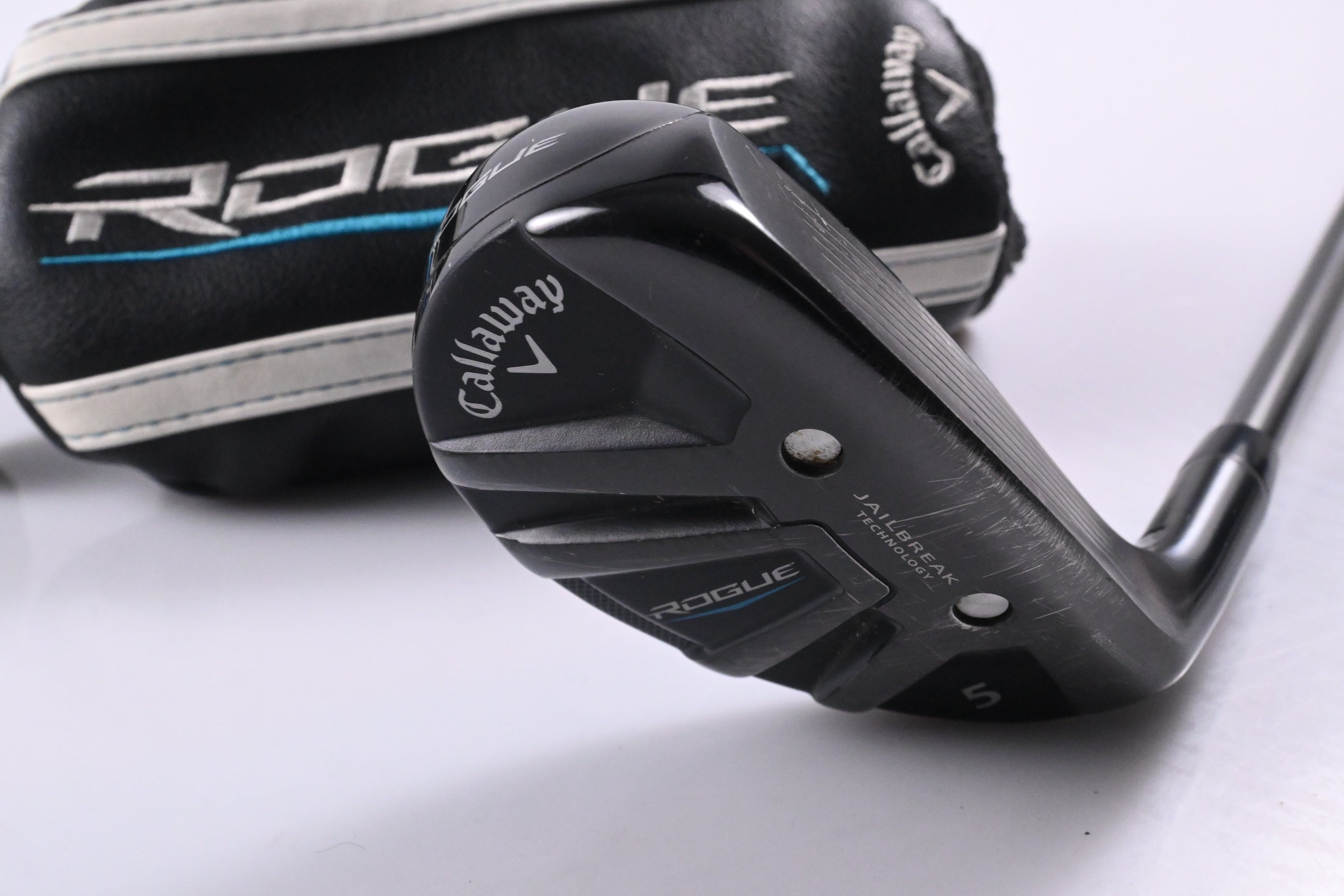 Callaway Rogue #5 Hybrid / 24 Degree / Regular Flex Aldila Synergy Blue 60 Shaft