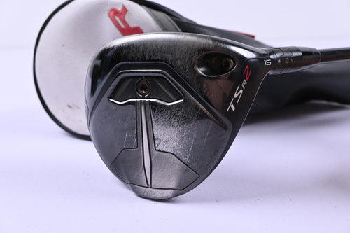 Titleist TSR2 #3 Wood / 15 Degree / Regular Flex Tensei AV Blue 65 Shaft