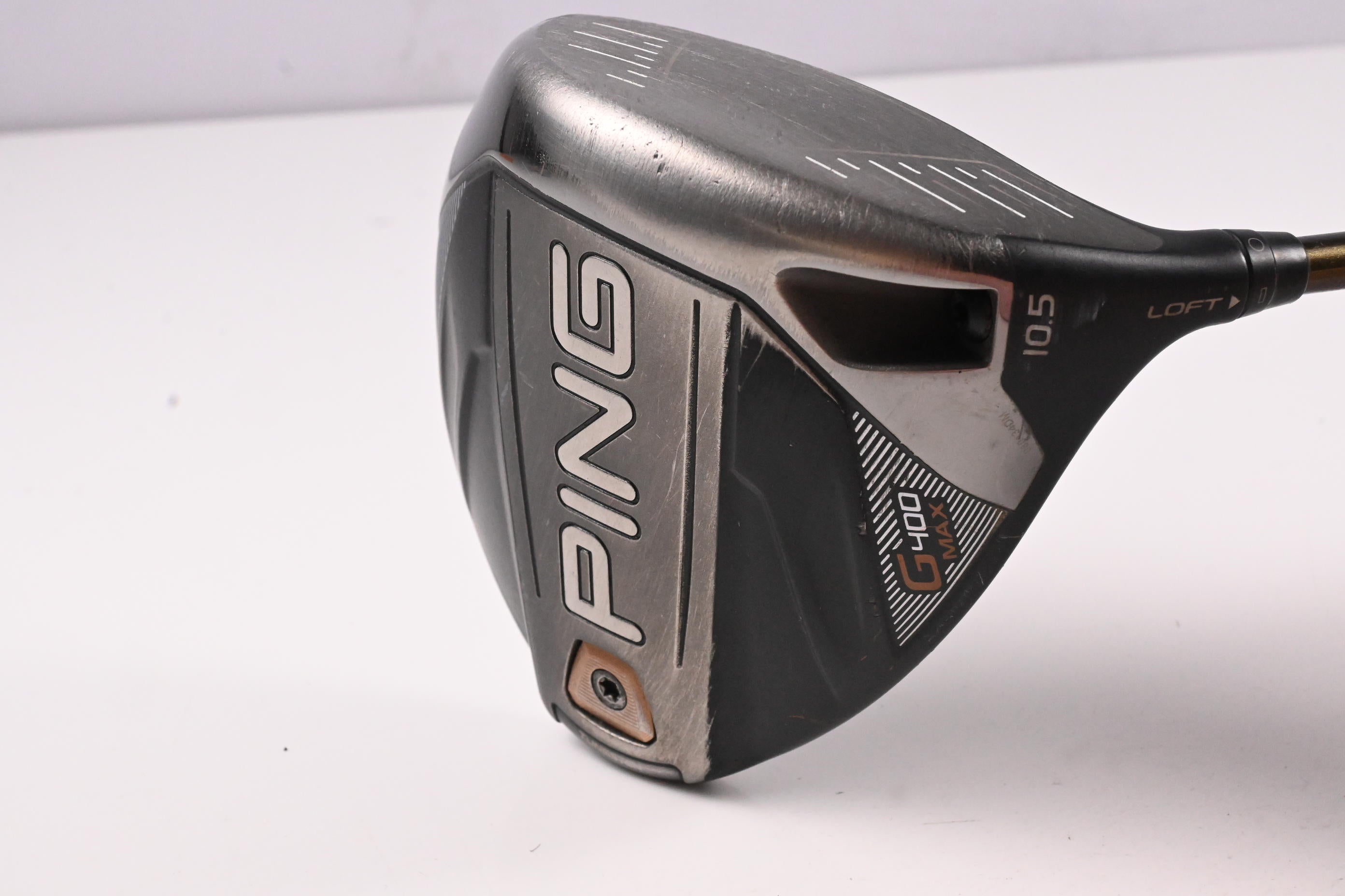 Ping G400 Max Driver / 10.5 Degree / Stiff Flex Ping Alta CB 55 Shaft