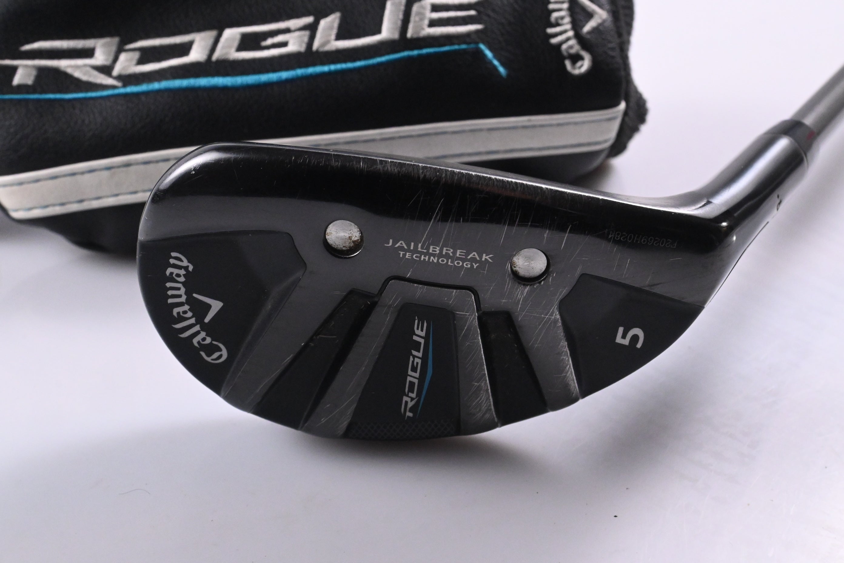 Callaway Rogue #5 Hybrid / 24 Degree / Regular Flex Aldila Synergy Blue 60 Shaft