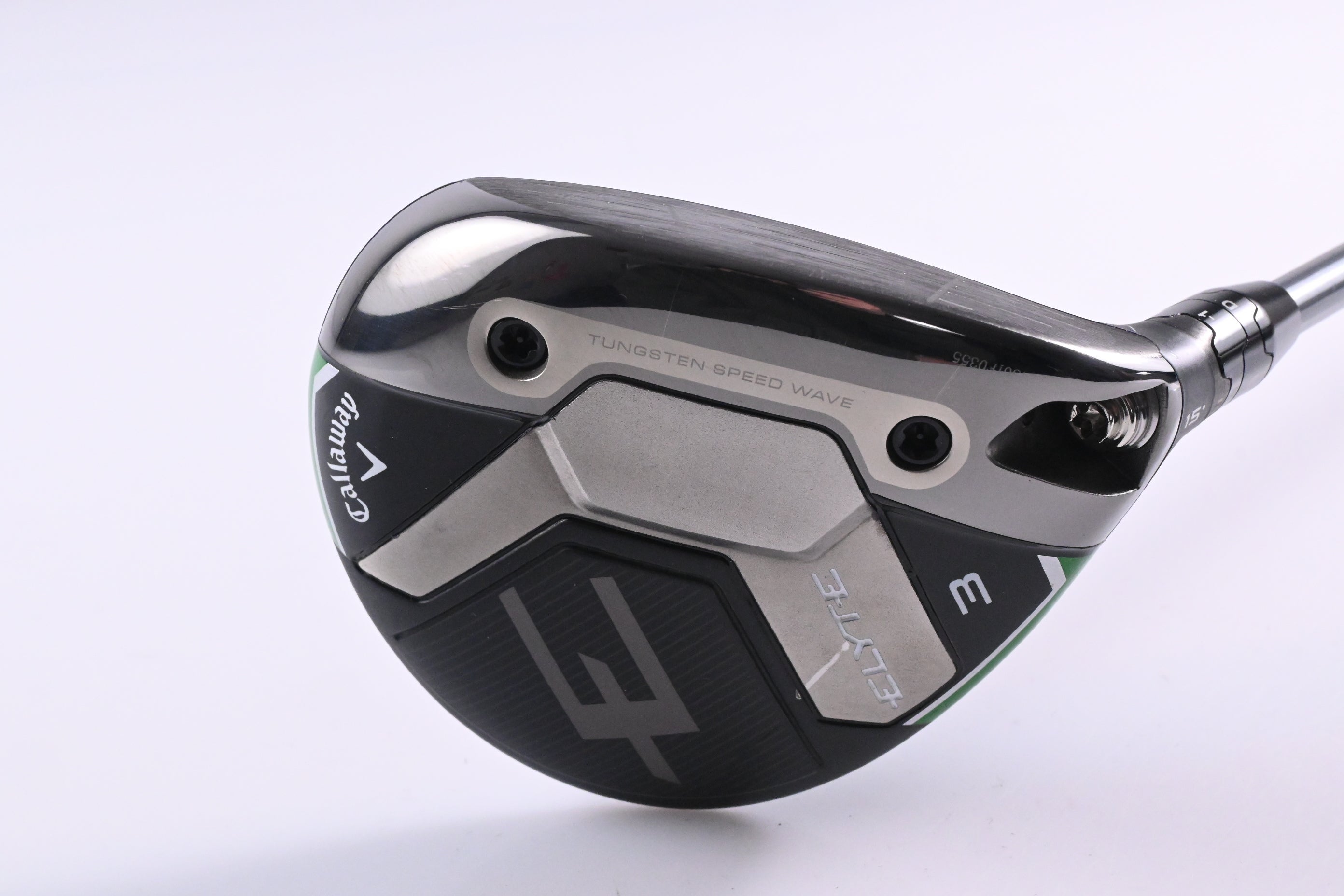 Callaway Elyte #3 Wood / 15 Degree / Stiff Flex Denali Charcoal 60 Shaft