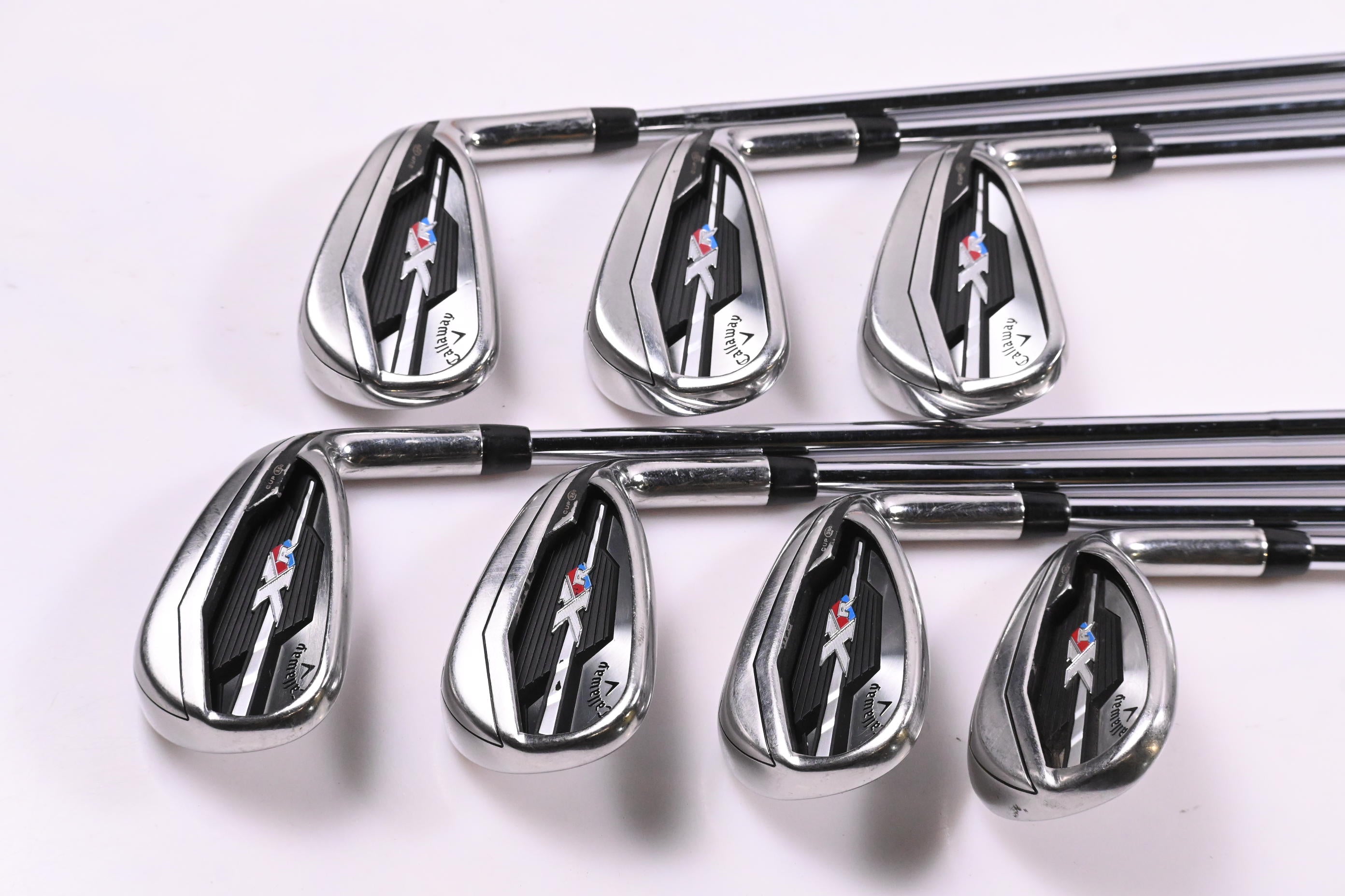 Callaway XR Irons / 5-PW+SW / Regular Flex Speedstep 80 Shafts