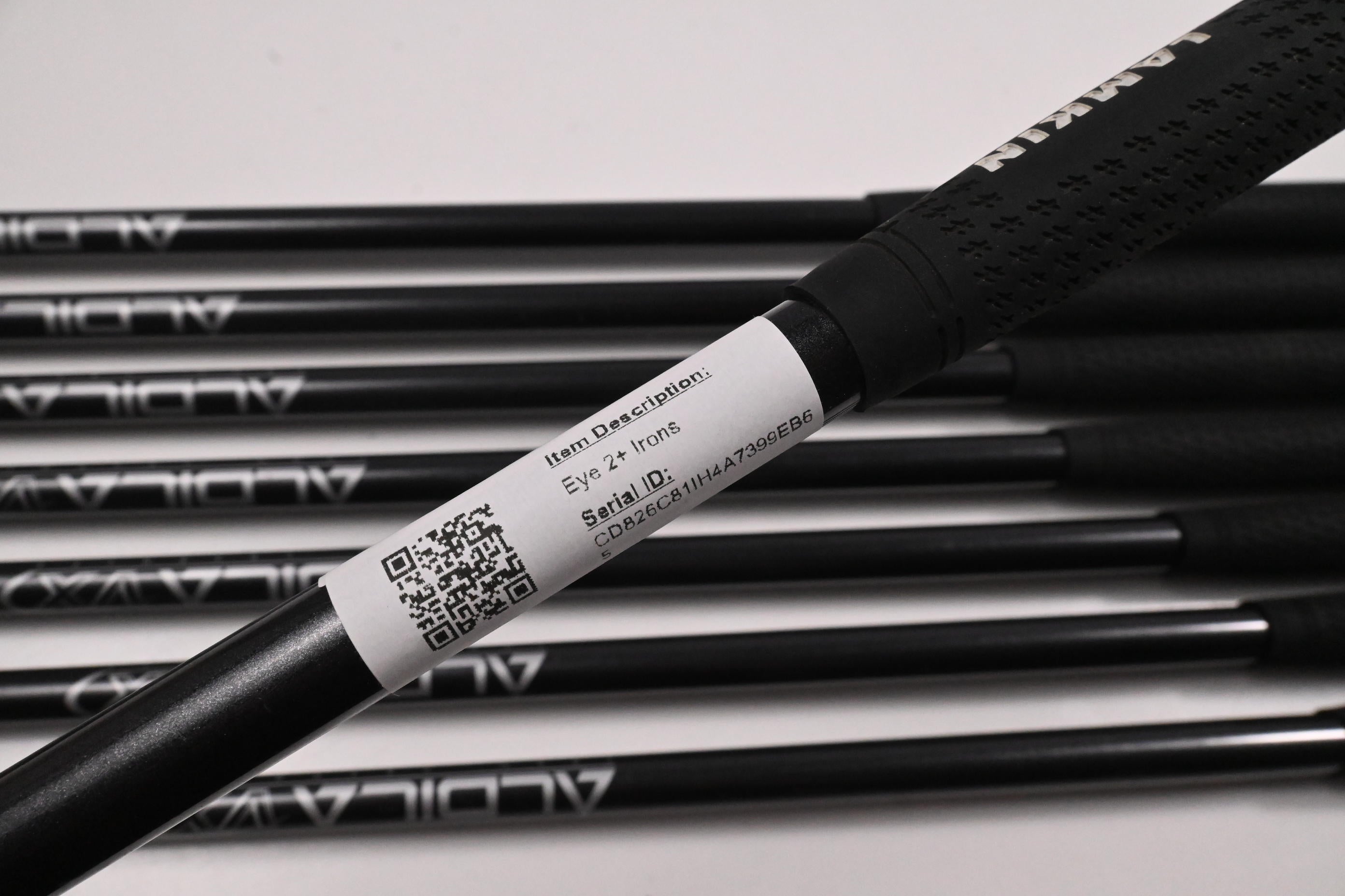 Ping Eye 2+ Irons / 3-PW / White Dot / Regular Flex Aldila XV Graphite Shafts