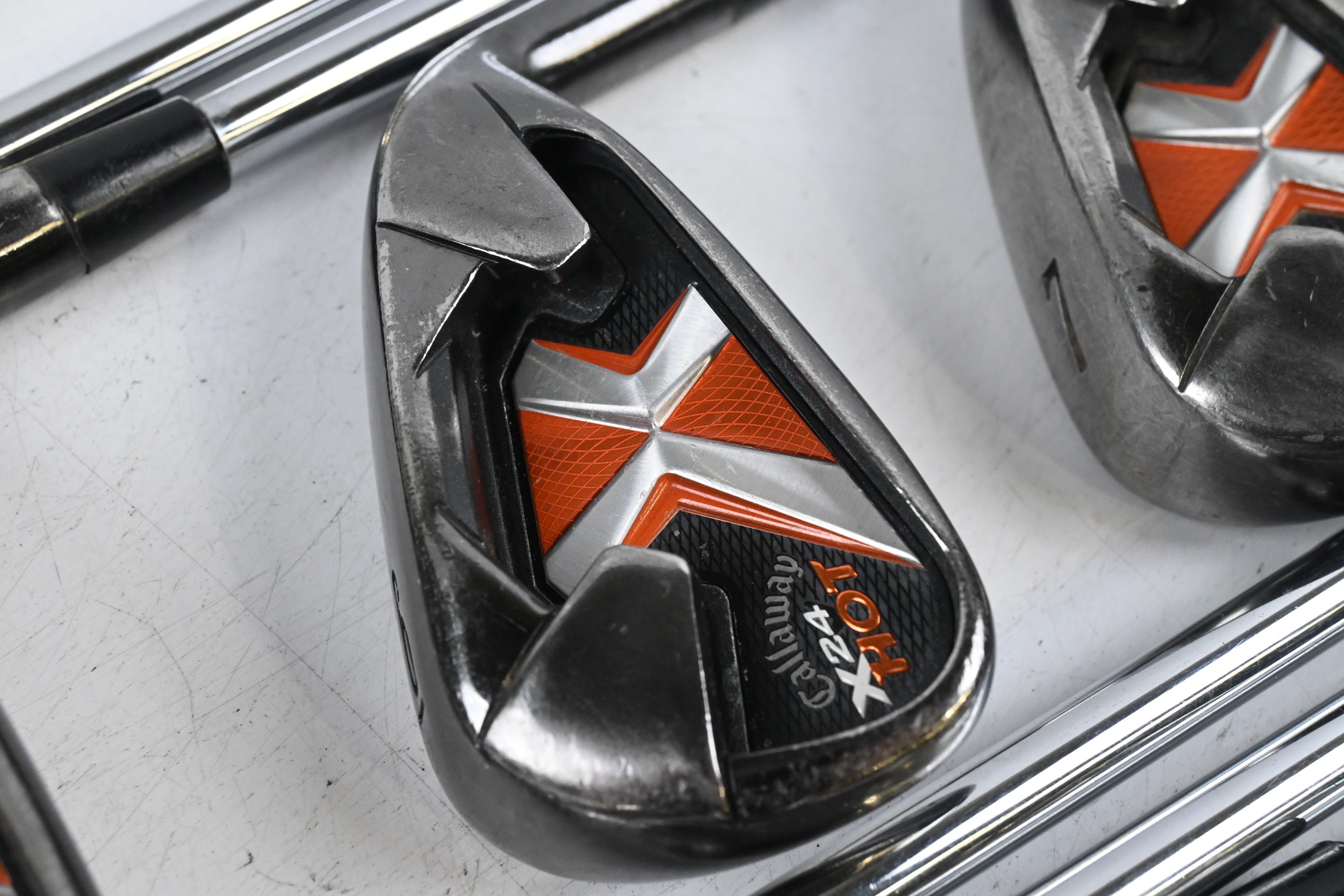 Callaway X-24 Hot Irons / 4-PW+SW / Uniflex Callaway X Shafts