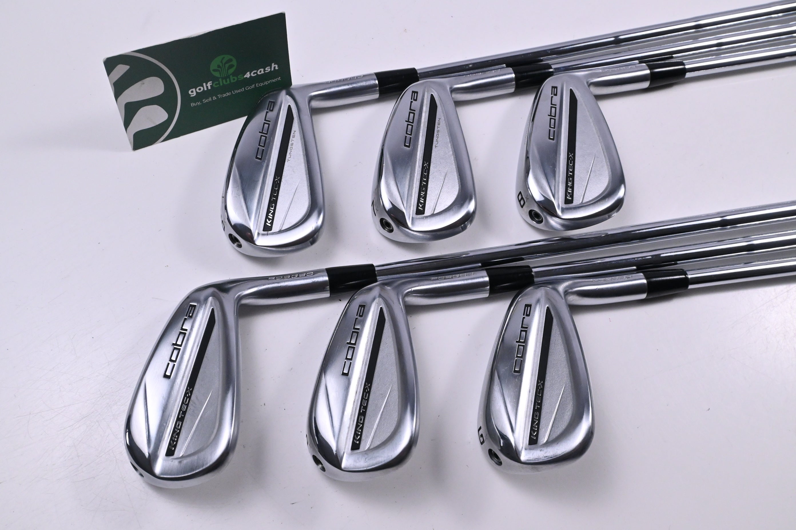 Cobra 2025 King Tec-X Irons / 6-PW+GW / Stiff Flex Cobra Ultralite Shafts