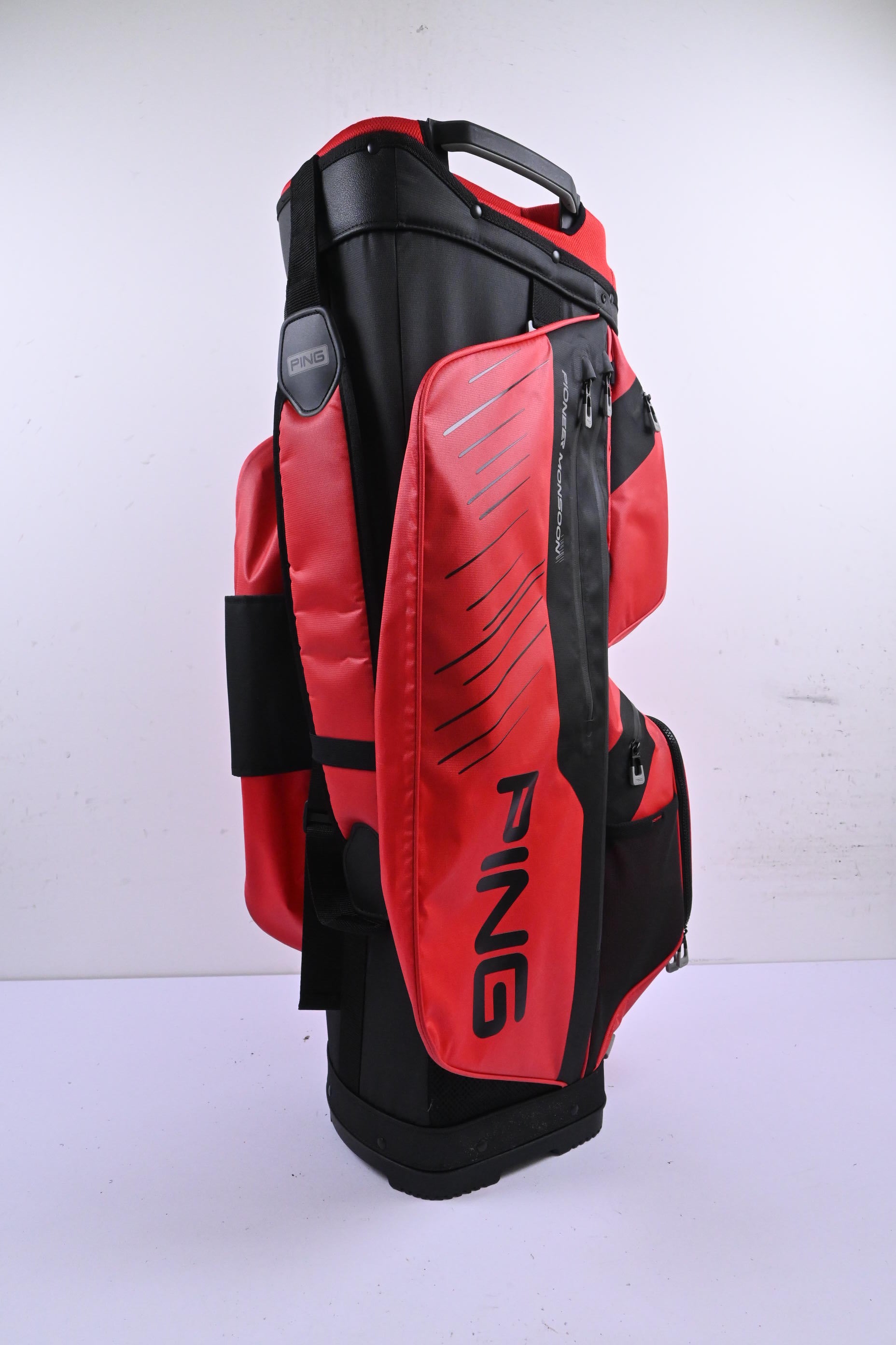 Ping Pioneer Monsoon Cart Bag / 15-Way Divider / Red & Black